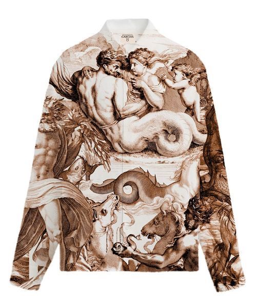 WAR OF THE SEA SILK SHIRT