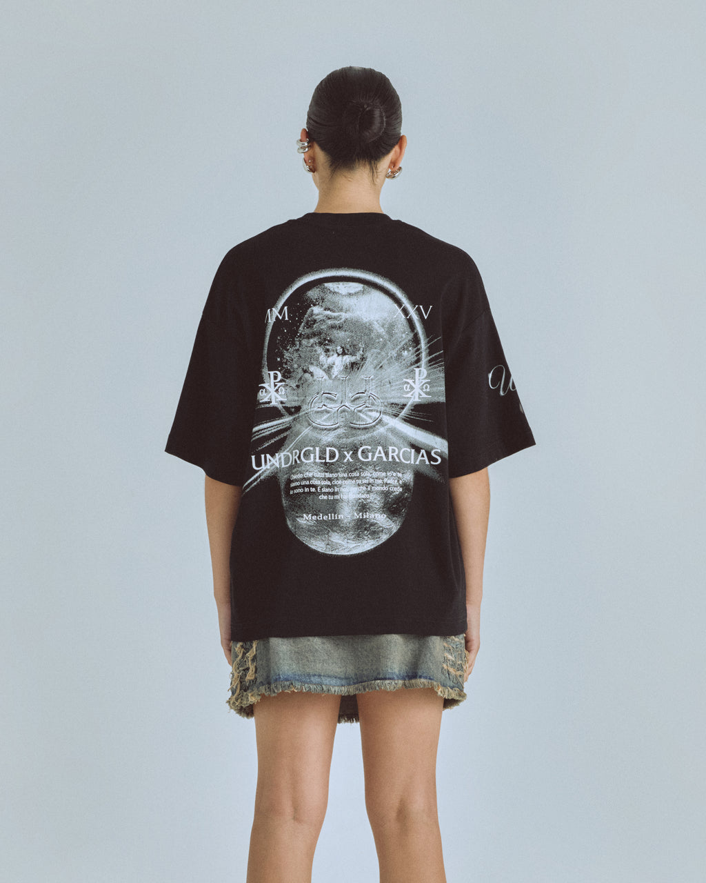 Santa Unión Nuevo Cielo Boxy Fit Tshirt Black