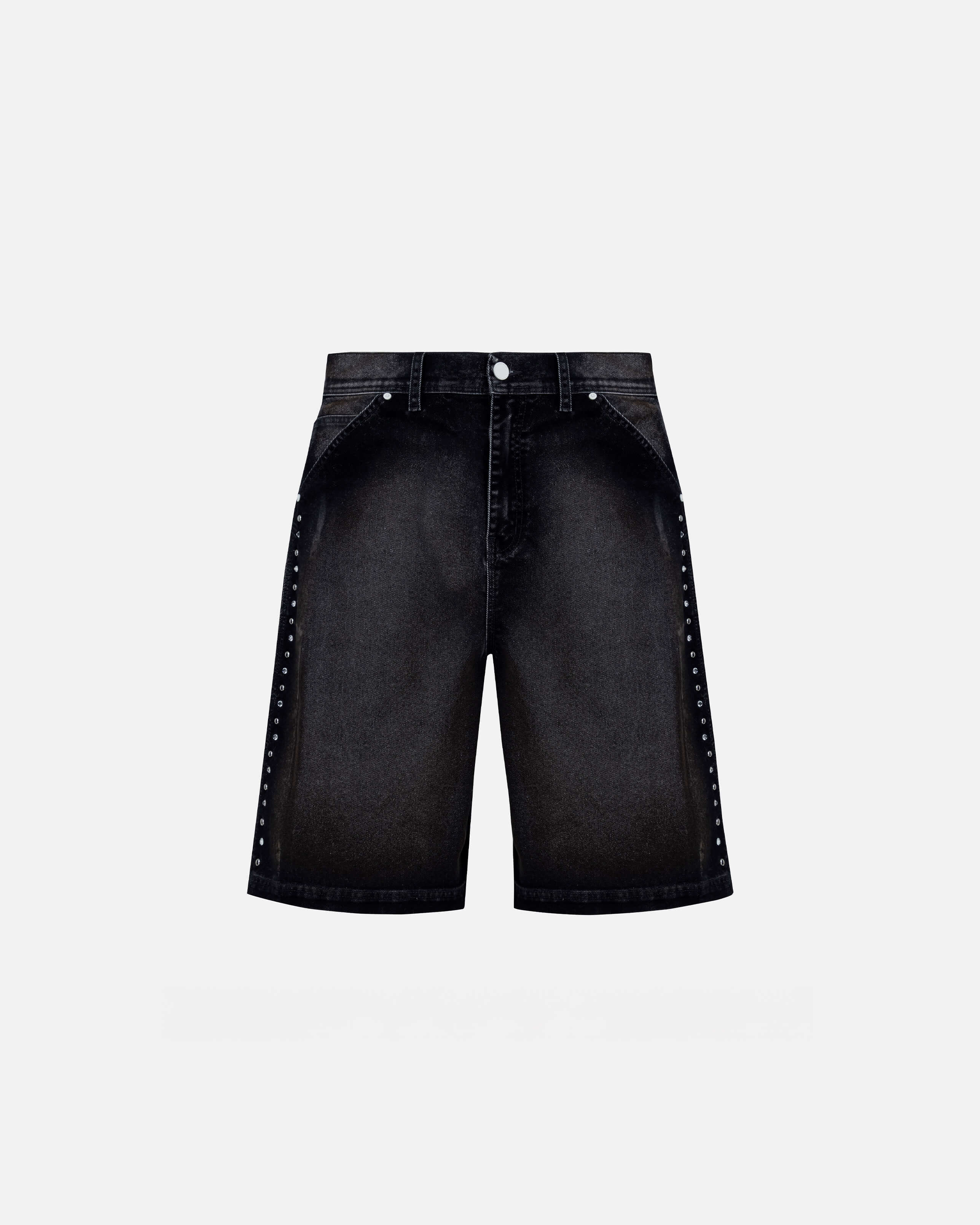 Santa Union Basic Velvet Short Black