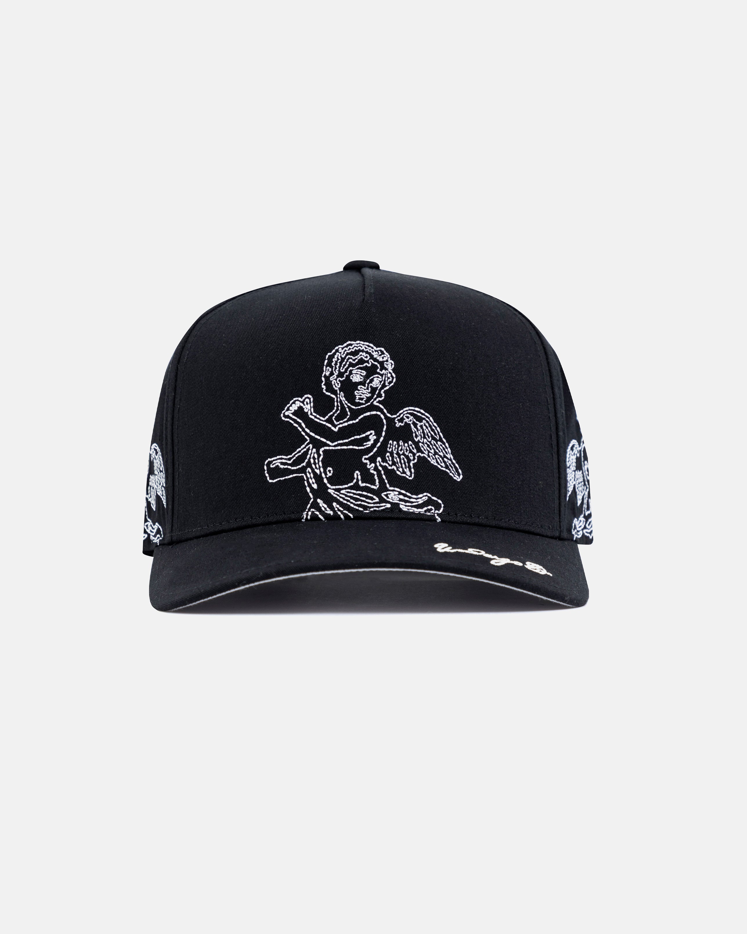 Basics Cherubs High Crown Cap Black