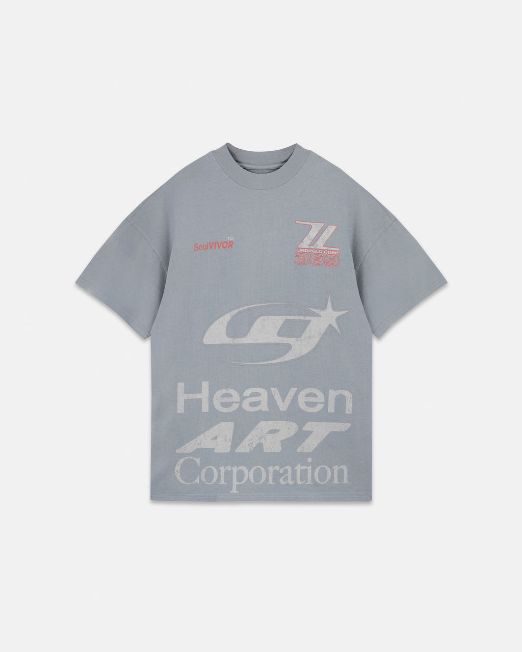 Act 1 Racer Tshirt Light Gray