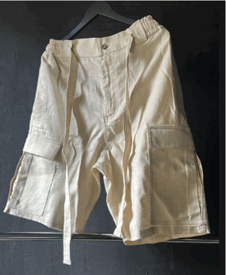 Long Short Pockets Folds Line