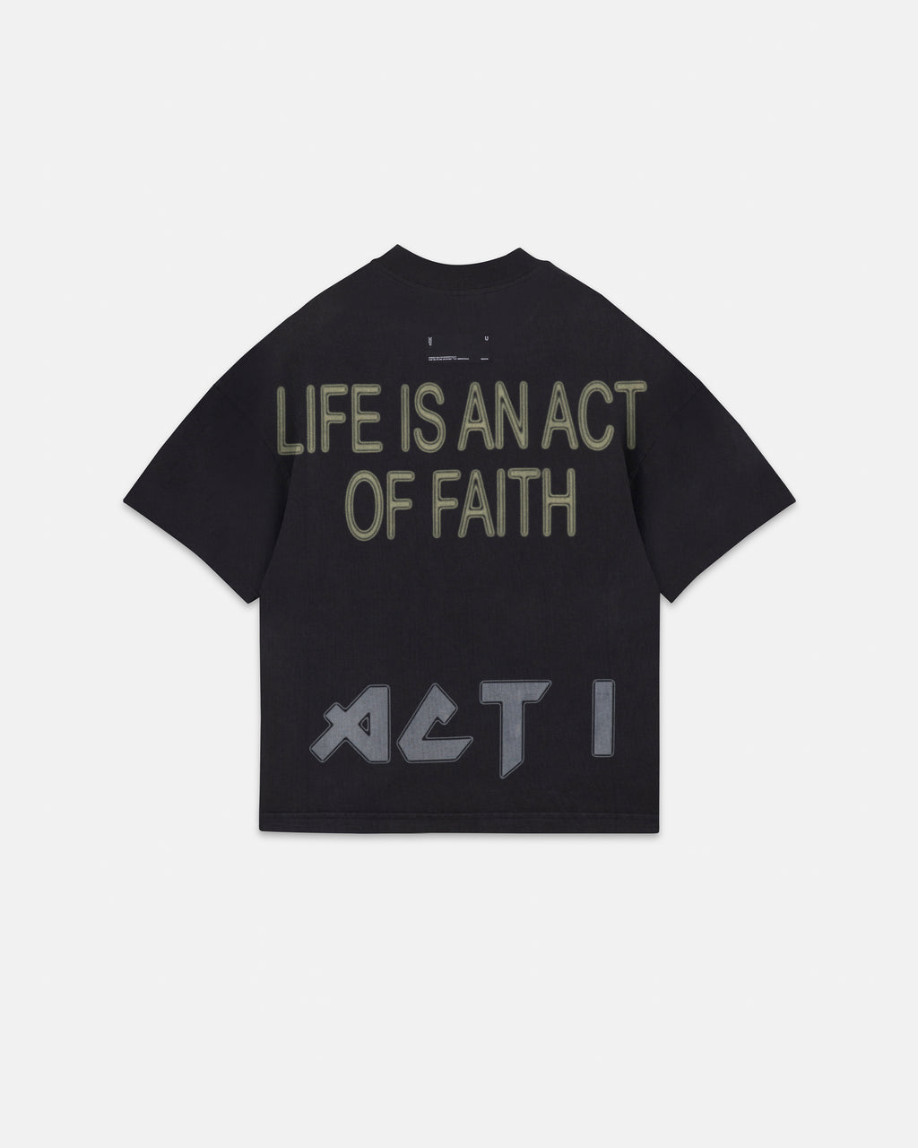 Act 1 Essence Tshirt Vintage Black