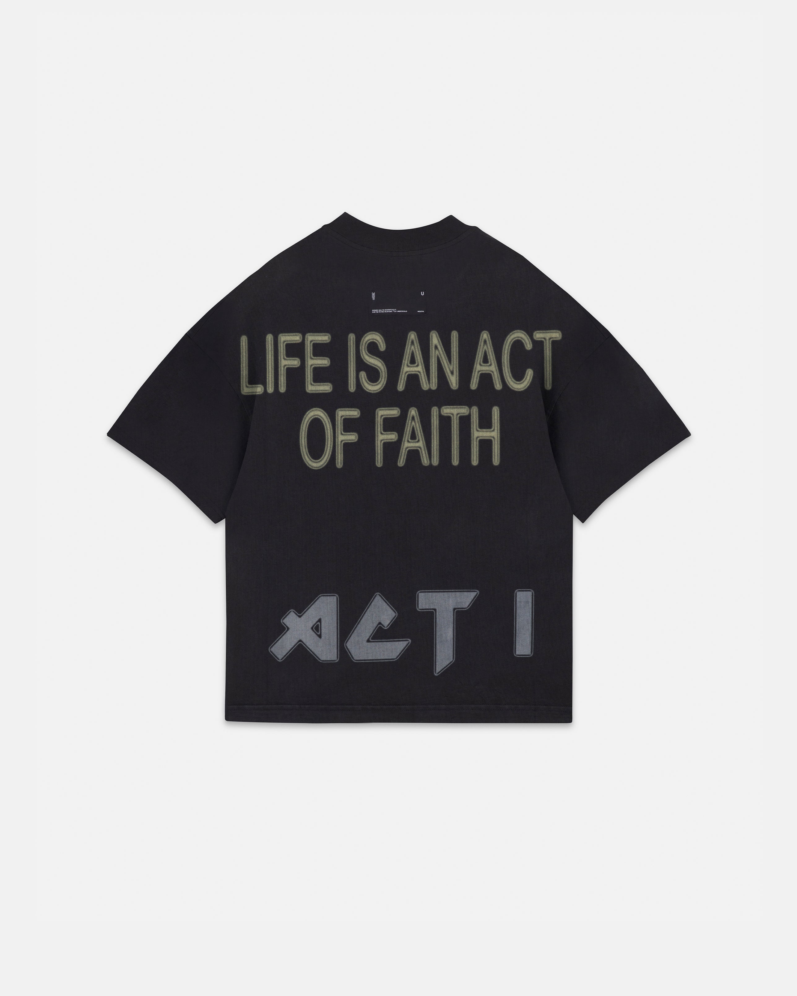 Act 1 Essence Tshirt Vintage Black