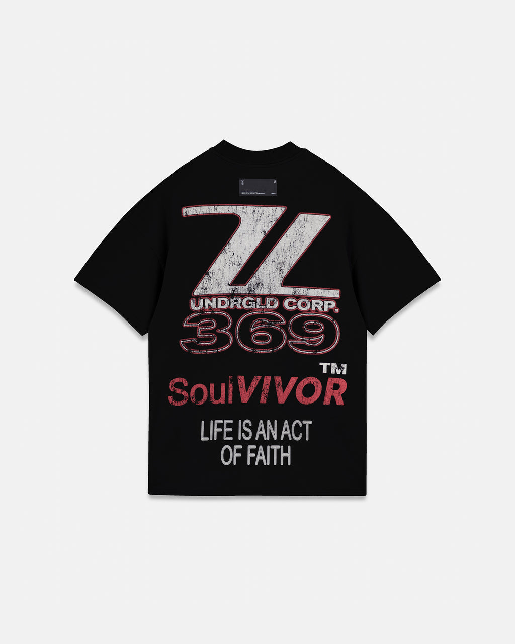 Act 1 Racer Tshirt Black