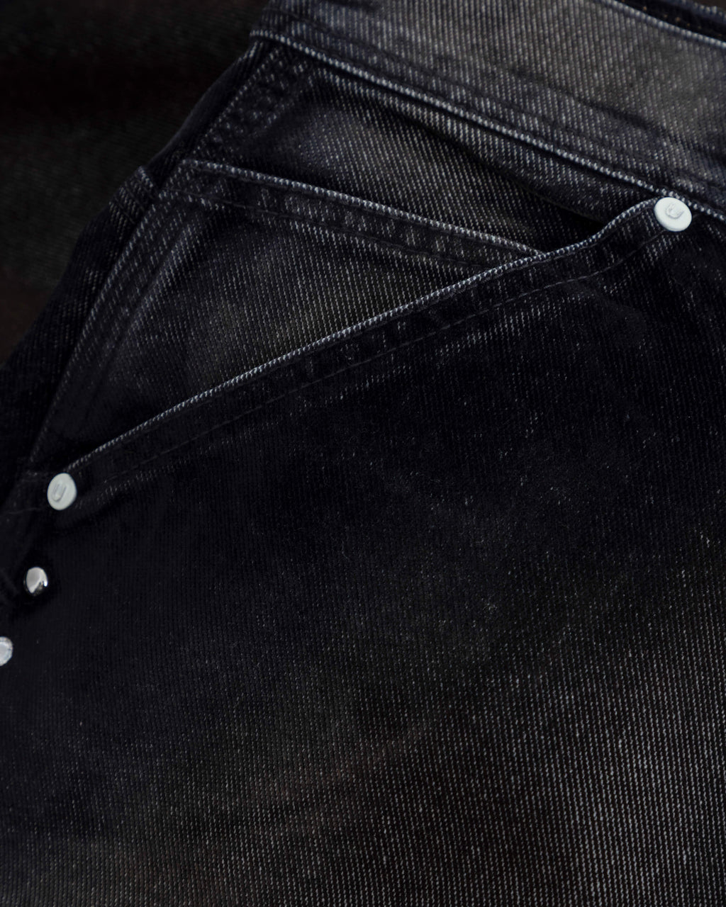 Santa Union Basic Velvet Short Black