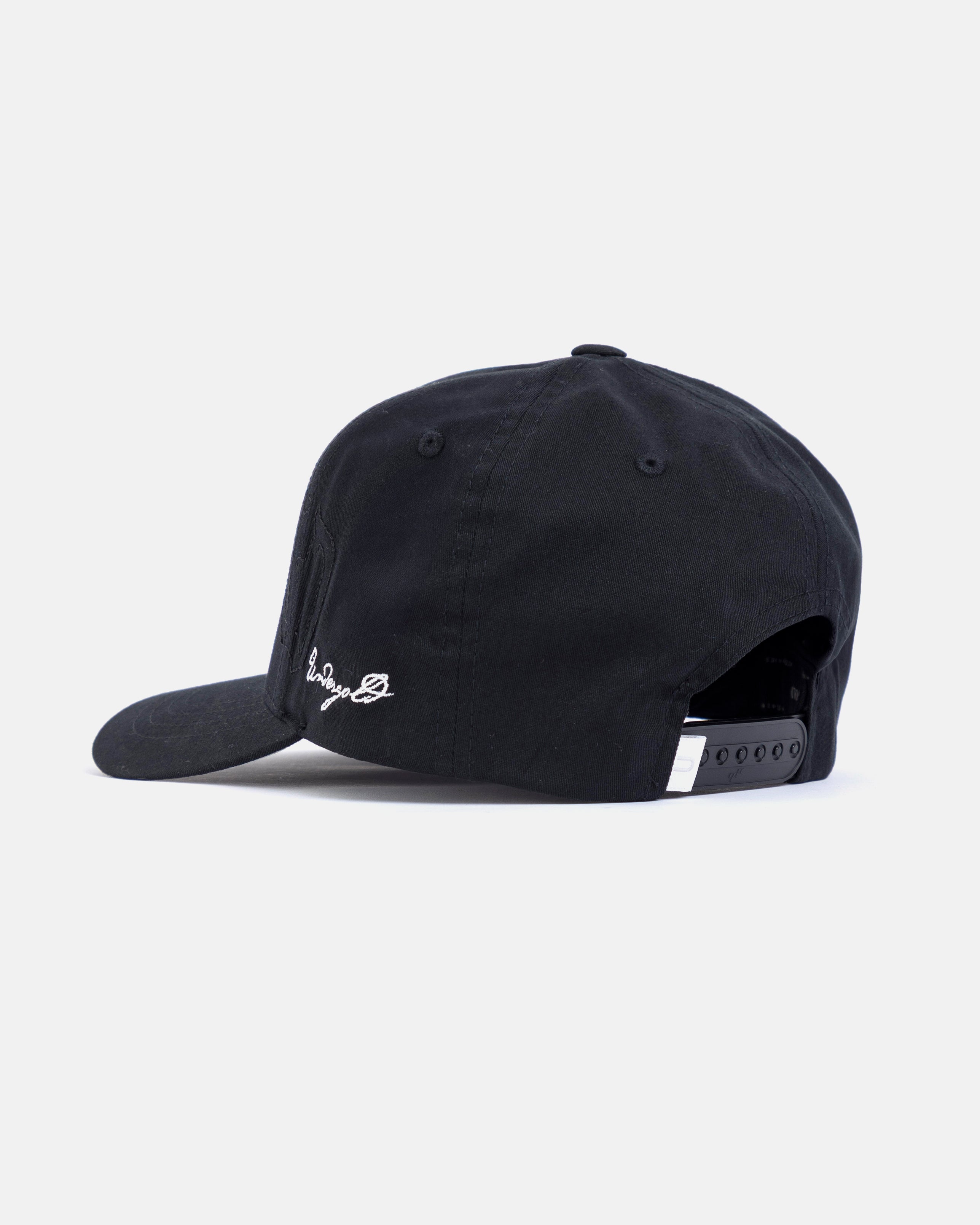 Basics UNDERGOLD Contour High Crown Cap Black