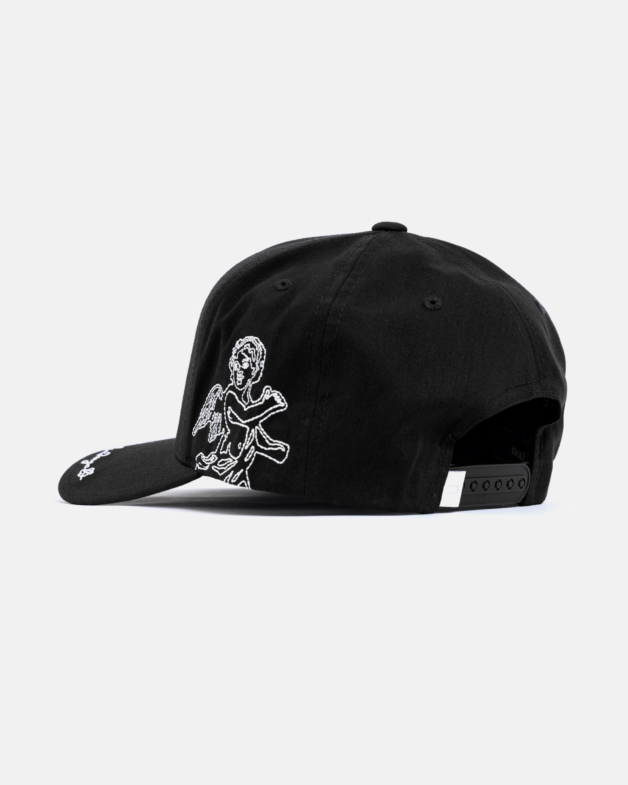 Basics Cherubs High Crown Cap Black