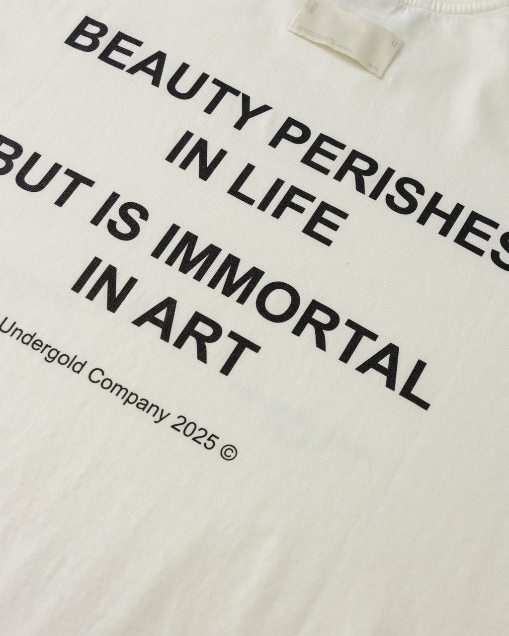 Echoes Beauty Tshirt White