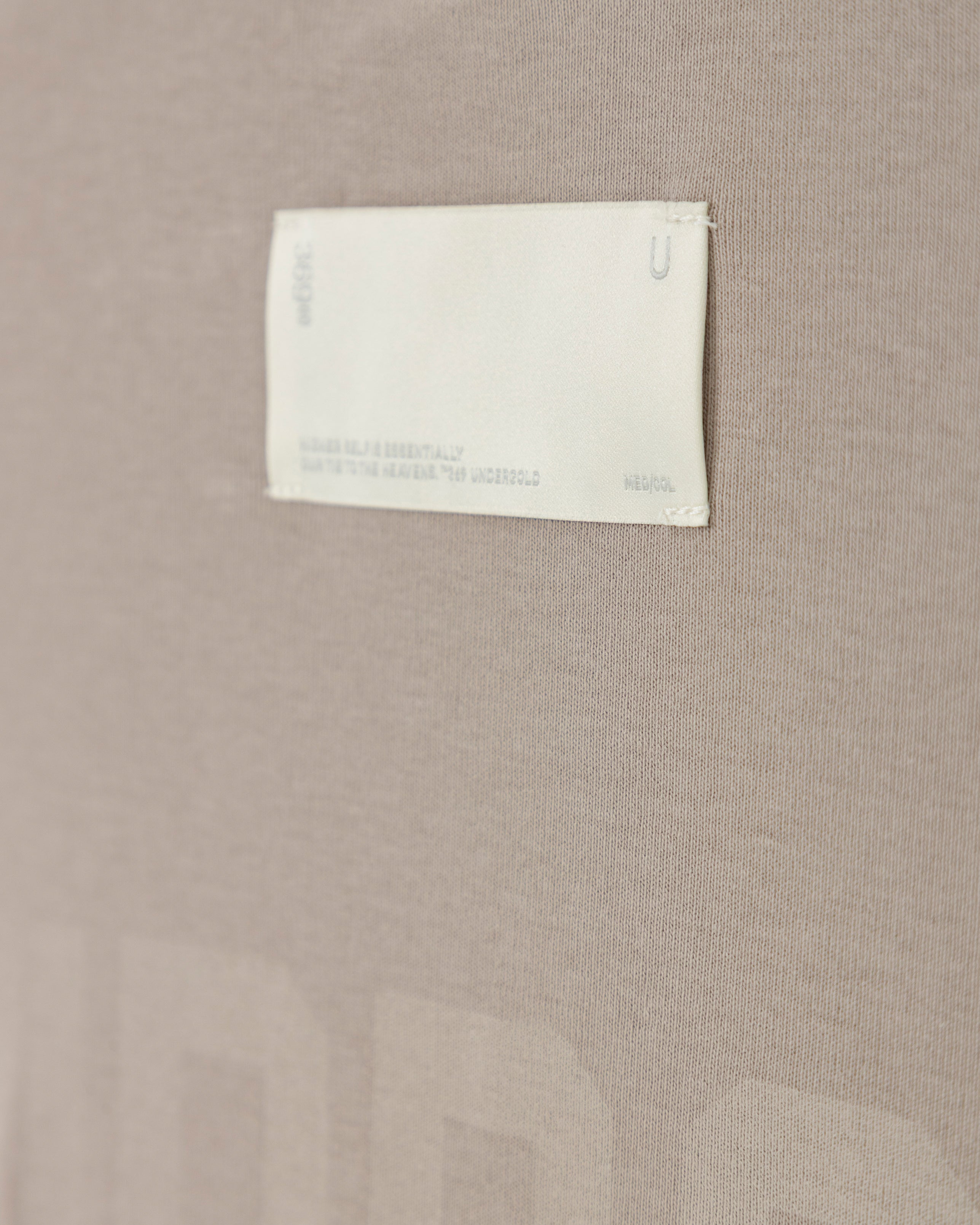 Basics UNDRGLD Boxy Fit Pocket Tshrit Cream