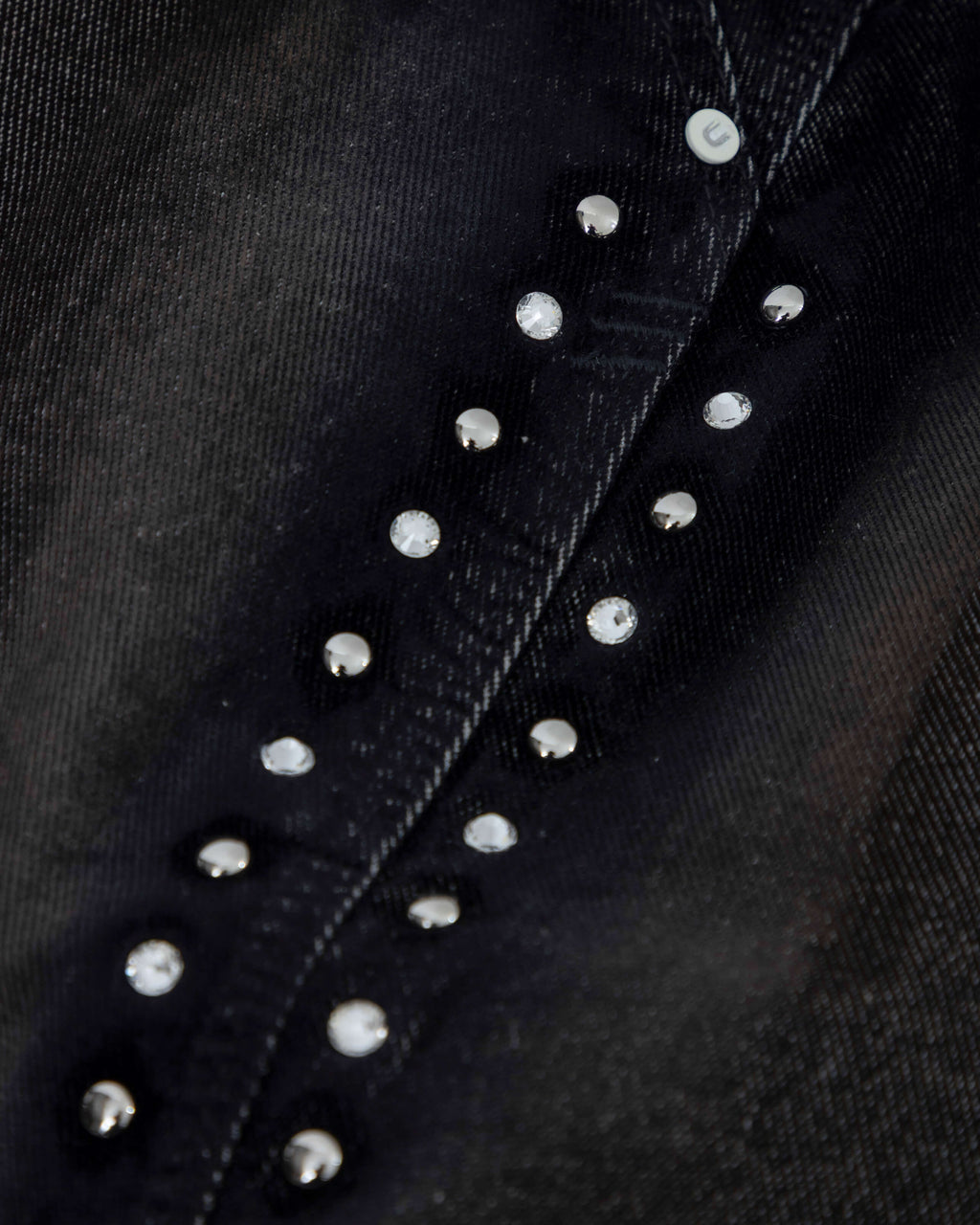 Santa Union Basic Velvet Short Black