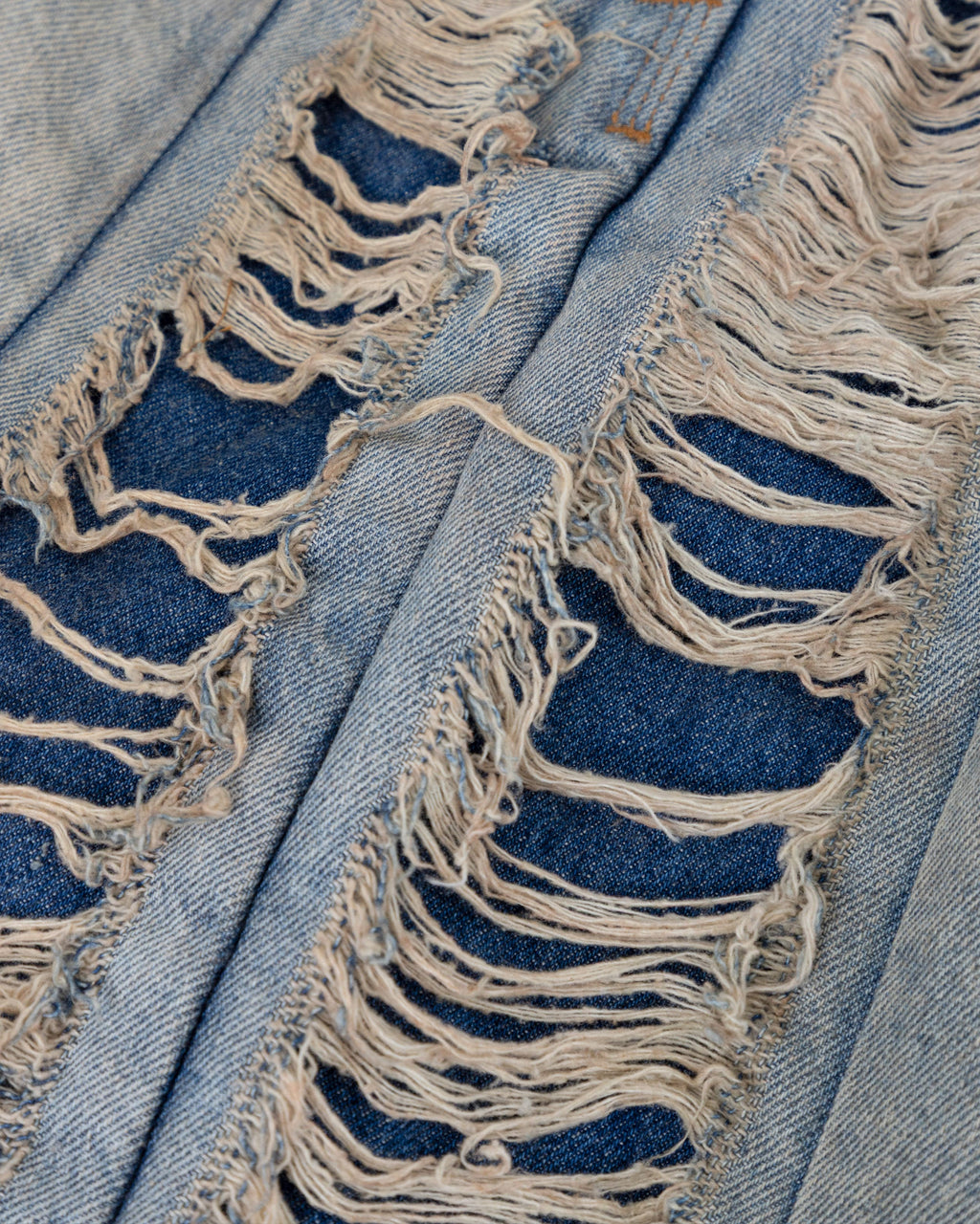 Santa Union Medellín Milano Ripped Short Dirty Blue