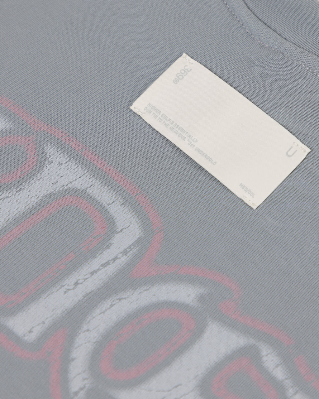 Act 1 Faith Boxy Fit Tshirt Light Gray