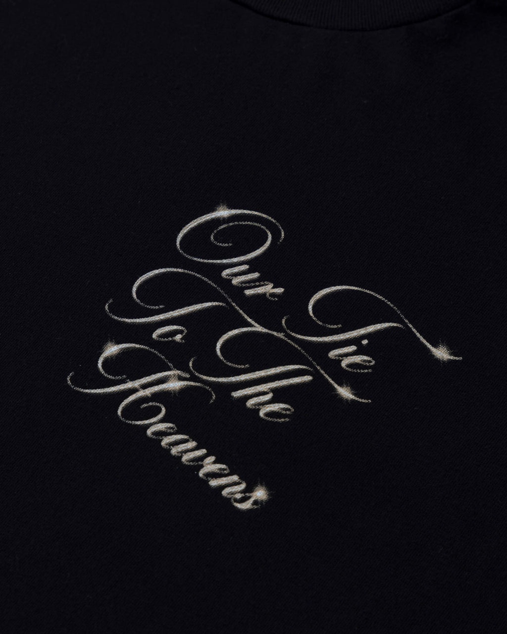 Santa Unión Our Tie To The Heavens Tshirt Black