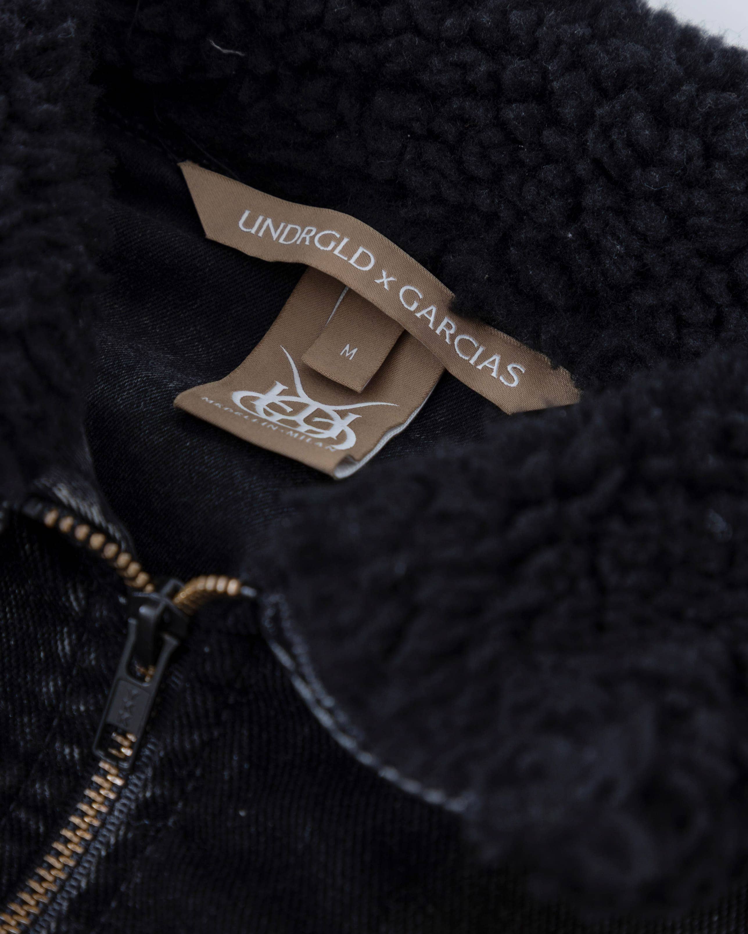 Santa Union Bomber Velvet Jacket Black