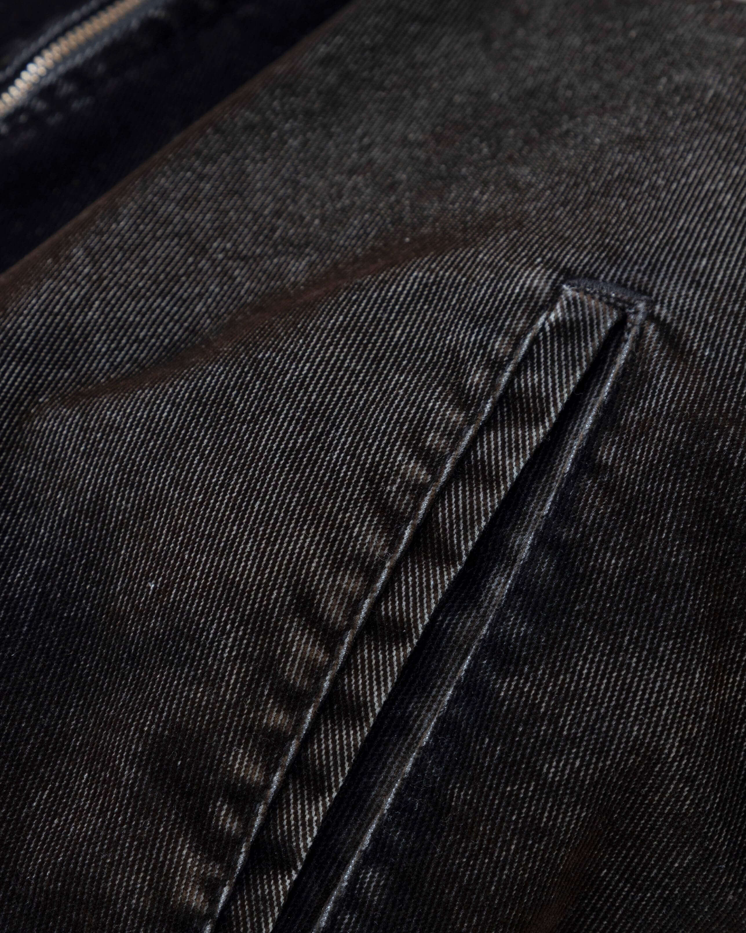 Santa Union Bomber Velvet Jacket Black