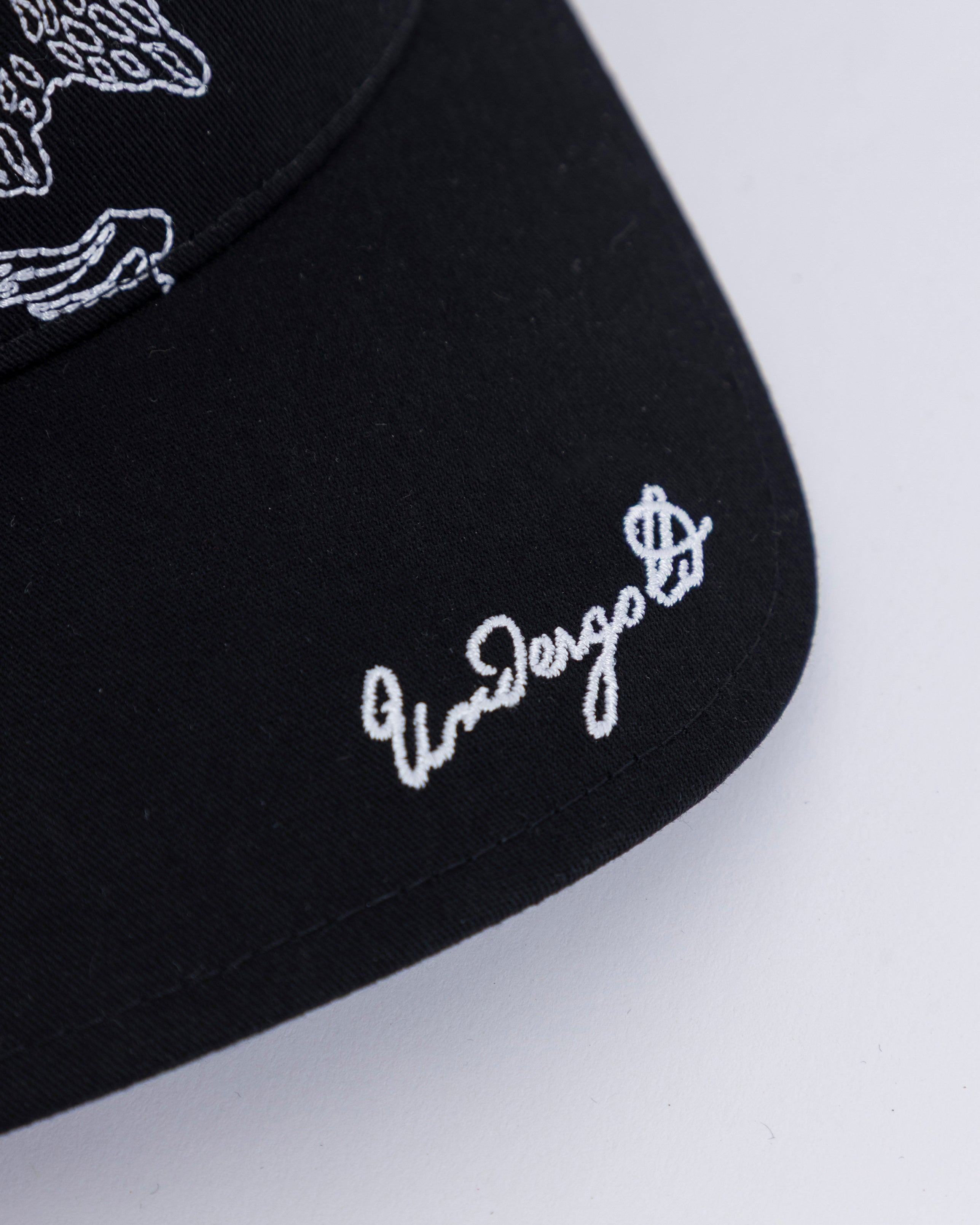 Basics Cherubs High Crown Cap Black