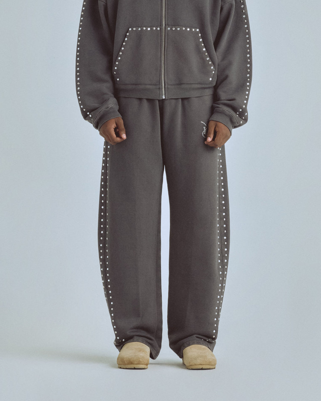Santa Union Basic Barrel Straightpant Vintage Gray