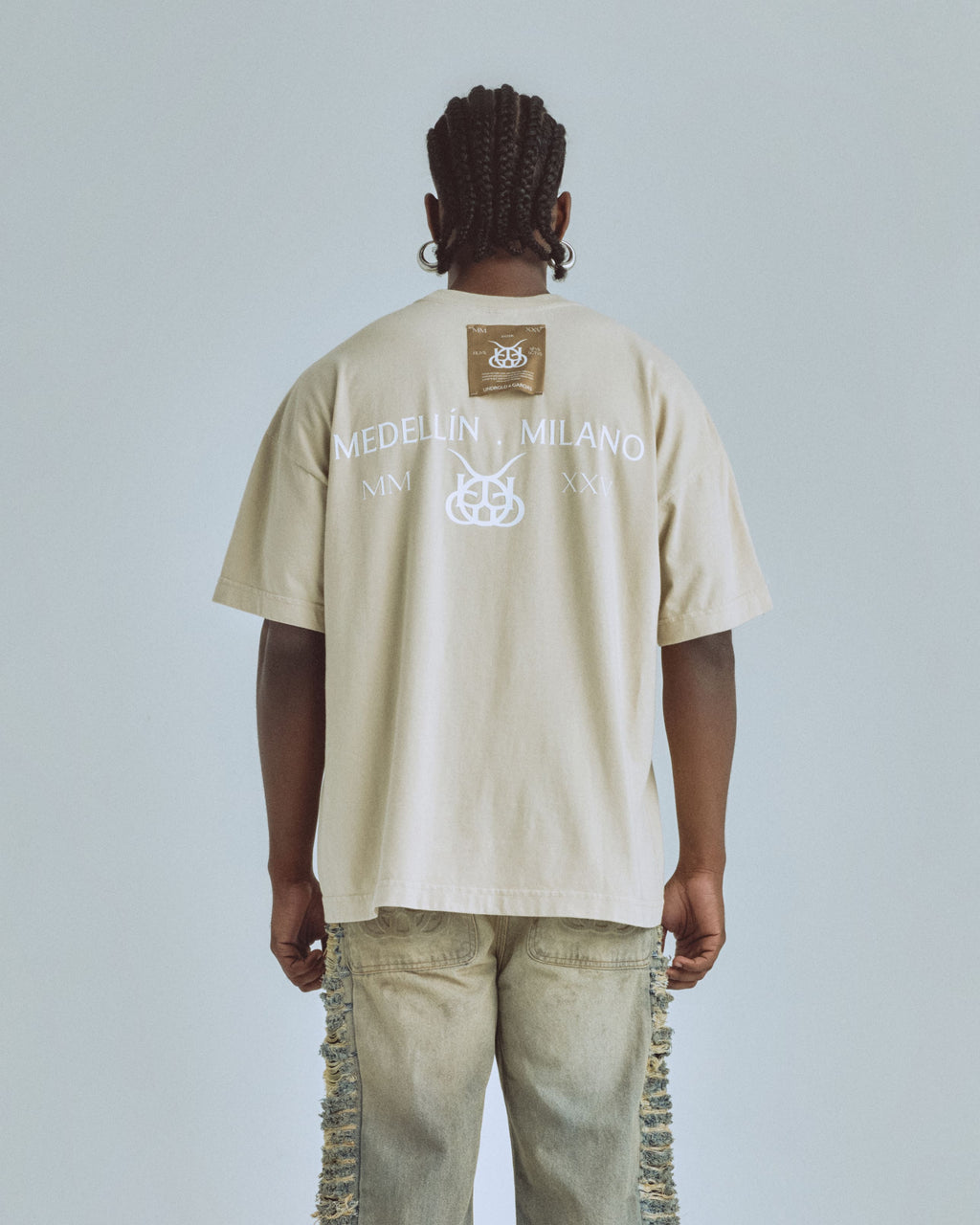 Santa Unión Holy Ghost Tshirt Cream