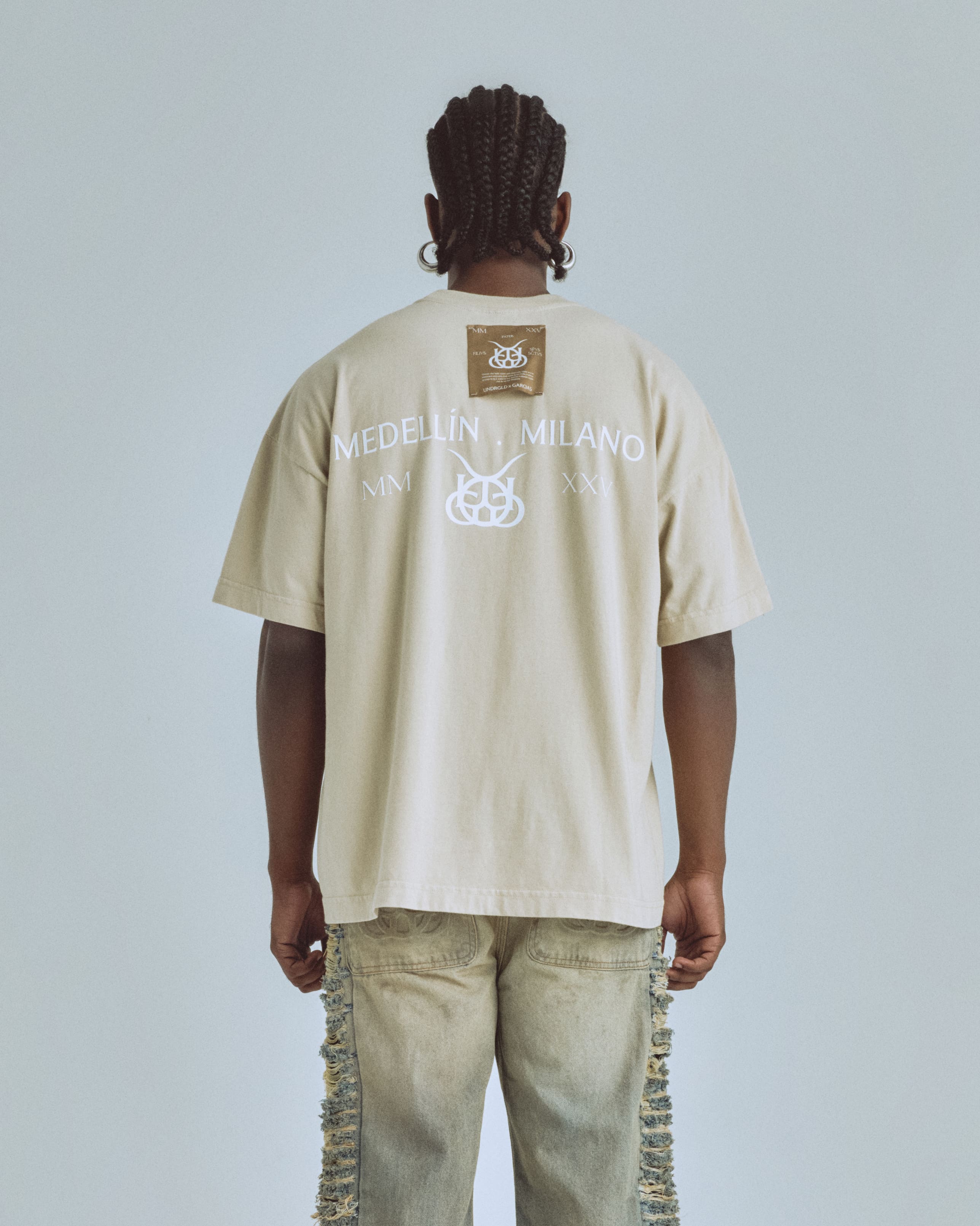 Santa Unión Holy Ghost Tshirt Cream
