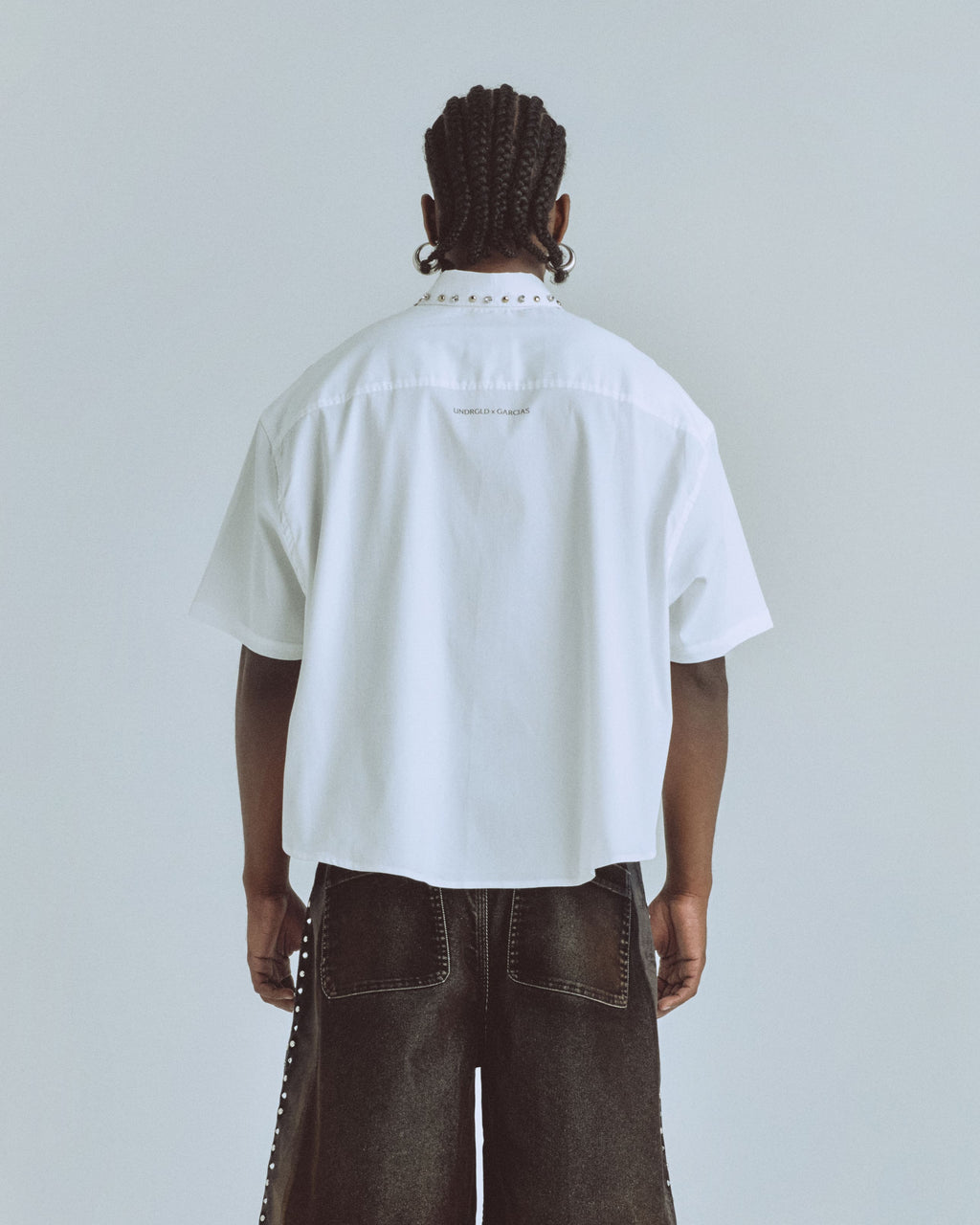 Santa Unión Santa María Short Sleeve Boxy Fit Shirt Bone