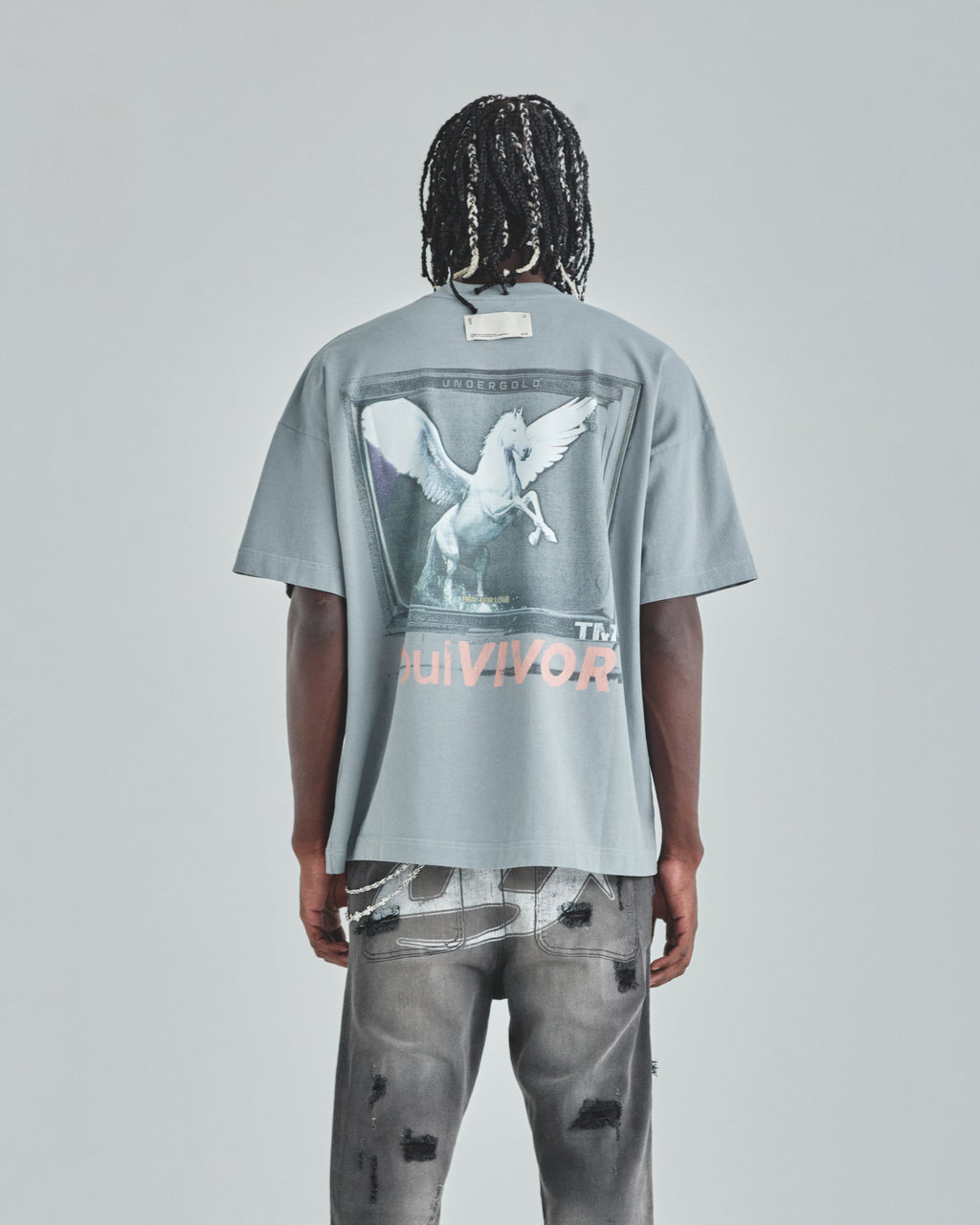 Act 1 Soulvivor Tshirt Light Gray