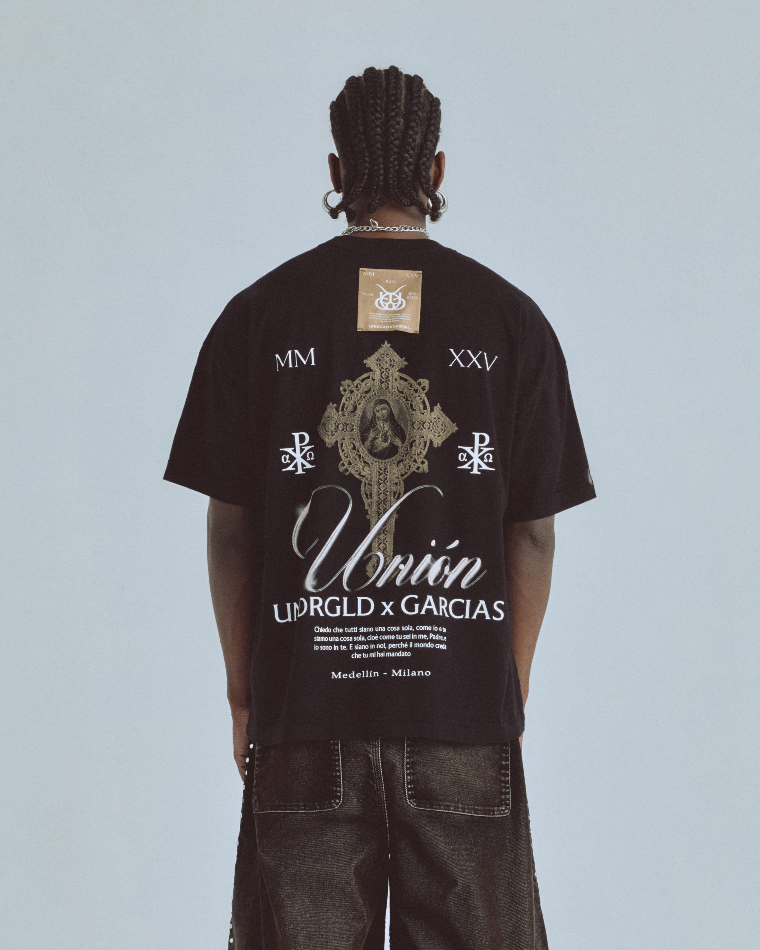 Santa Unión Regina Tshirt Black