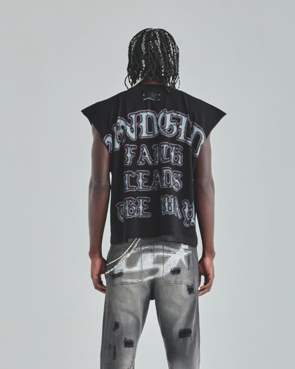 Act 1 Faith Sleeveless Tshirt Black