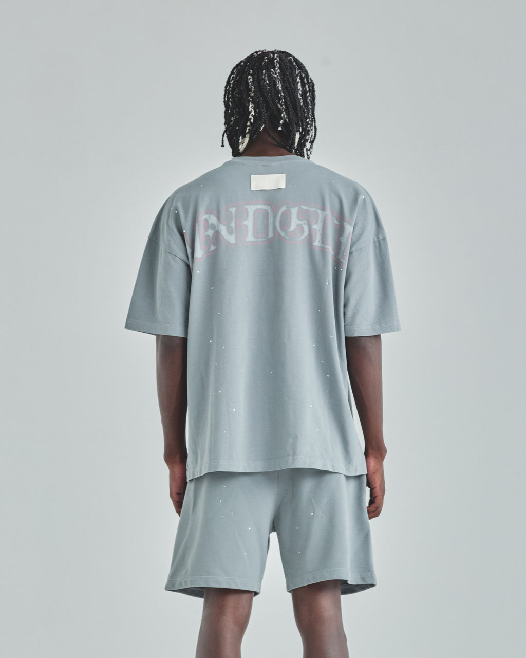 Act 1 Faith Boxy Fit Tshirt Light Gray
