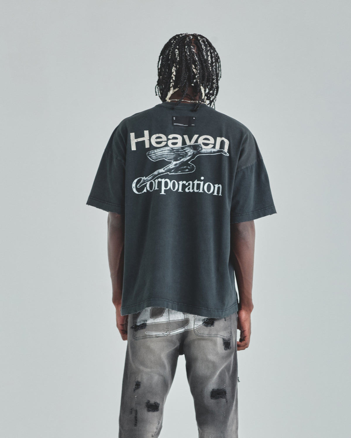 Act 1 Heaven Corp Tshirt Vintage Black