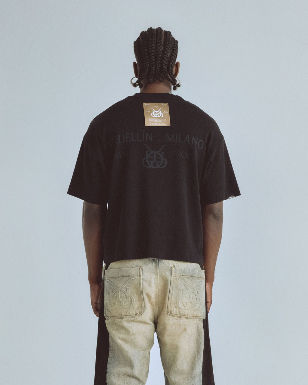 Santa Unión Basic Boxy Fit Tshirt Black