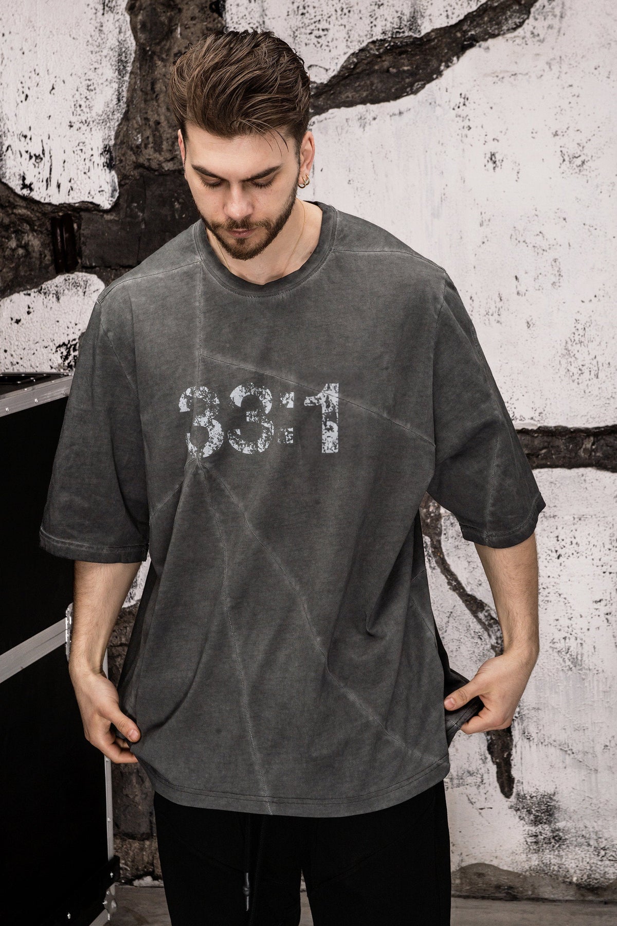 BETRAYER T-SHIRT WASHED BLACK