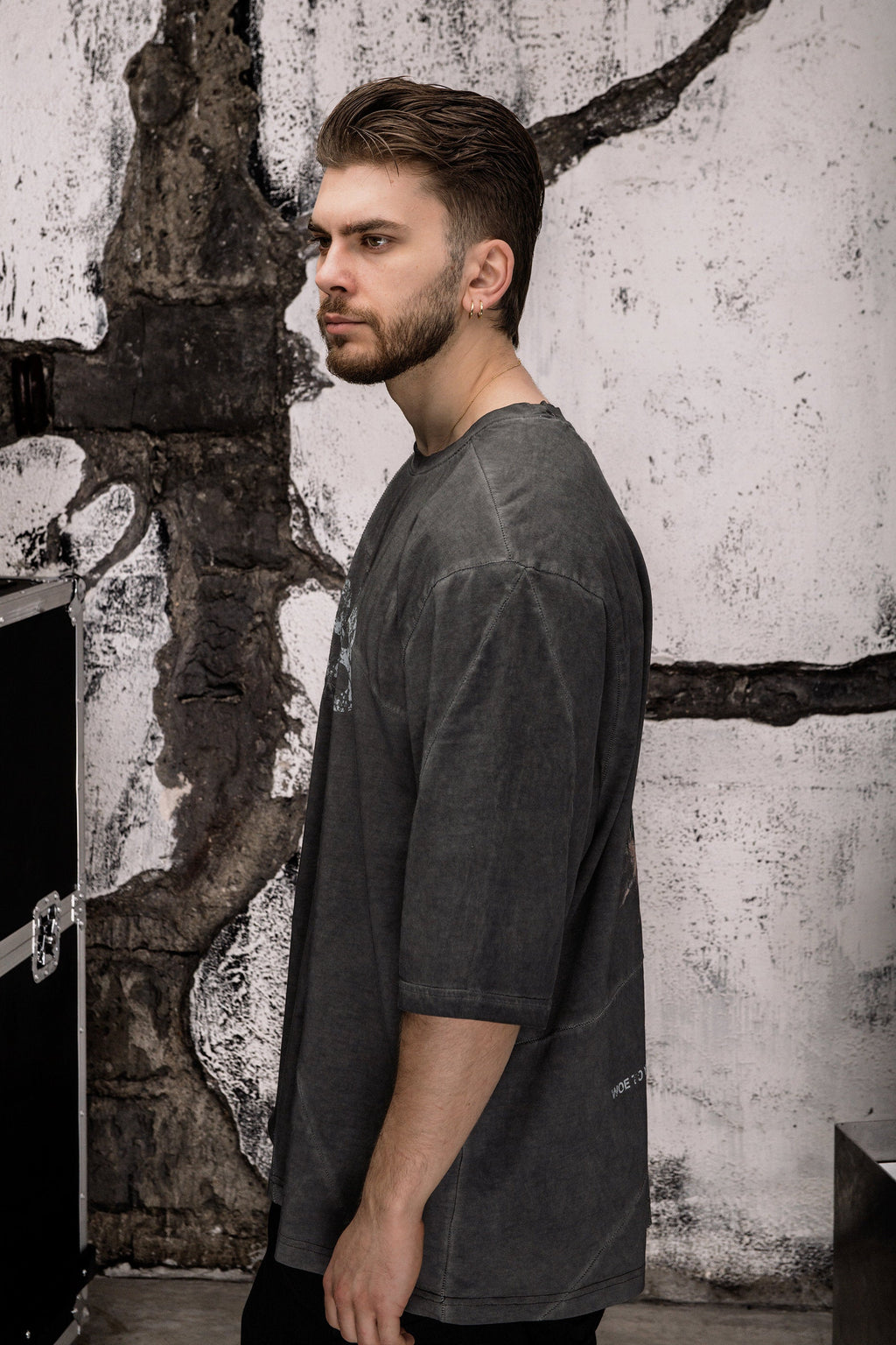 BETRAYER T-SHIRT WASHED BLACK