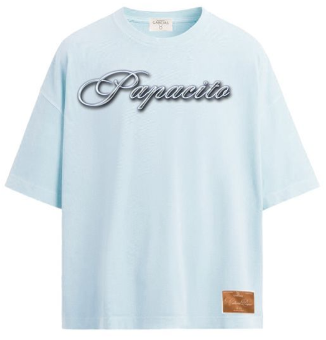 T-SHIRT PAPACITO BABY BLUE