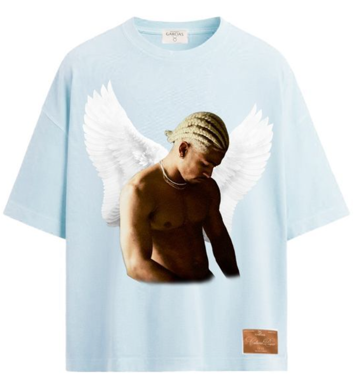 GUARDIAN ÁNGEL T-SHIRT BABY BLUE