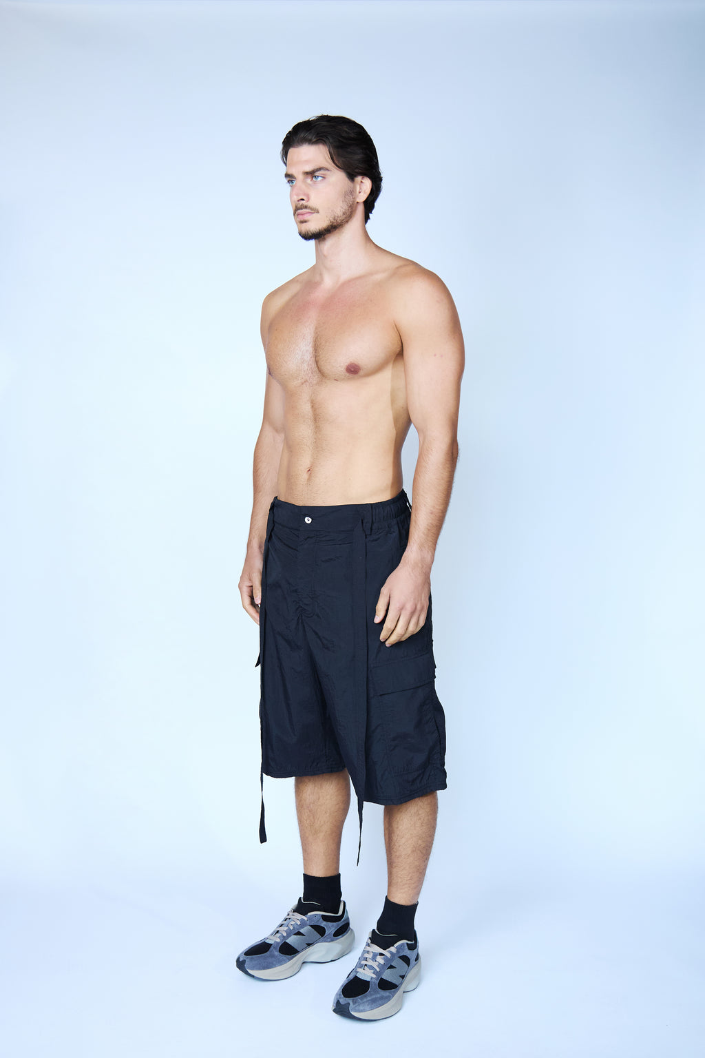 SQUARE TROUSER TAFETA DELGADA