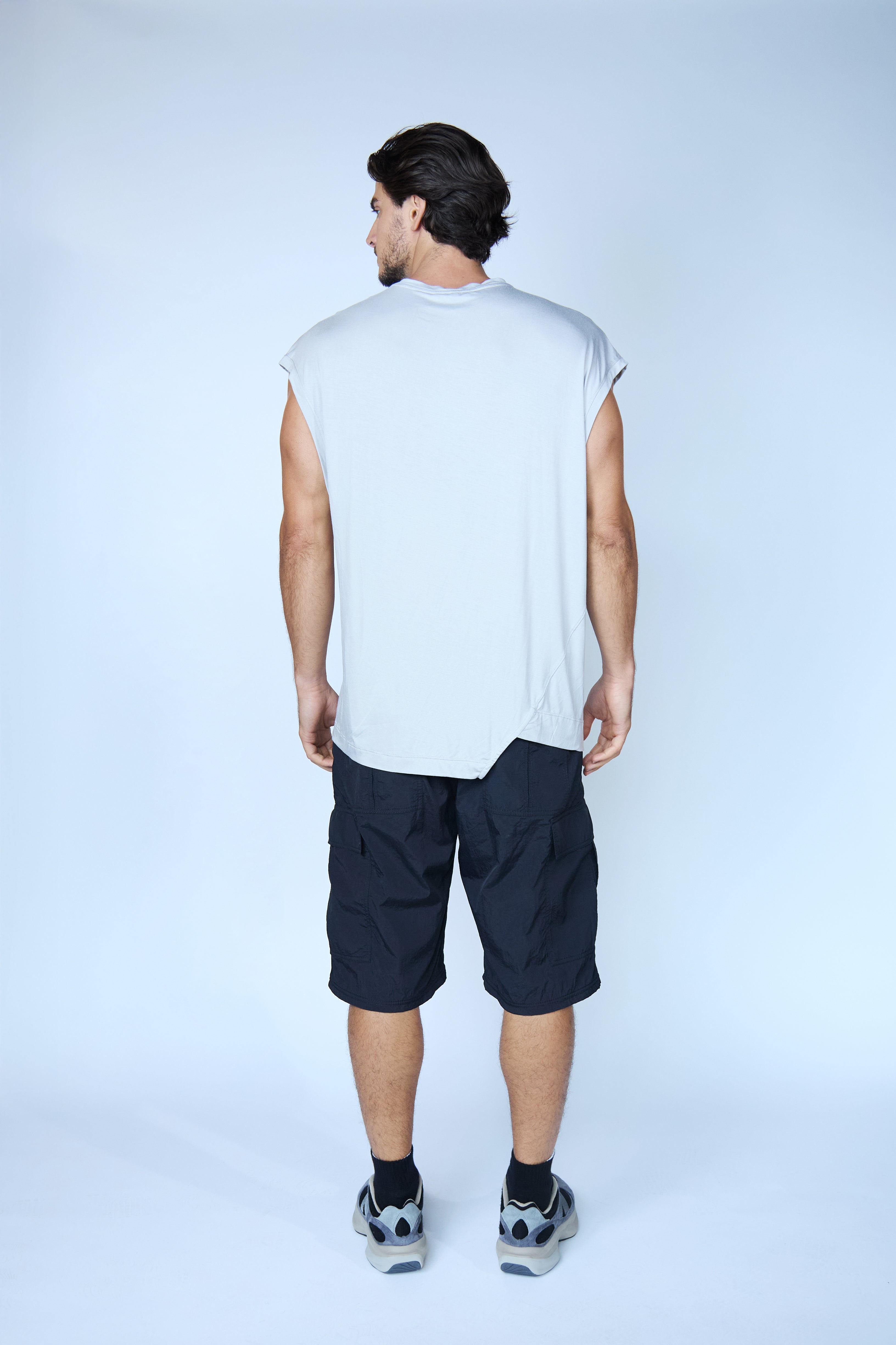 CAMISETA MALLA HOMBROS