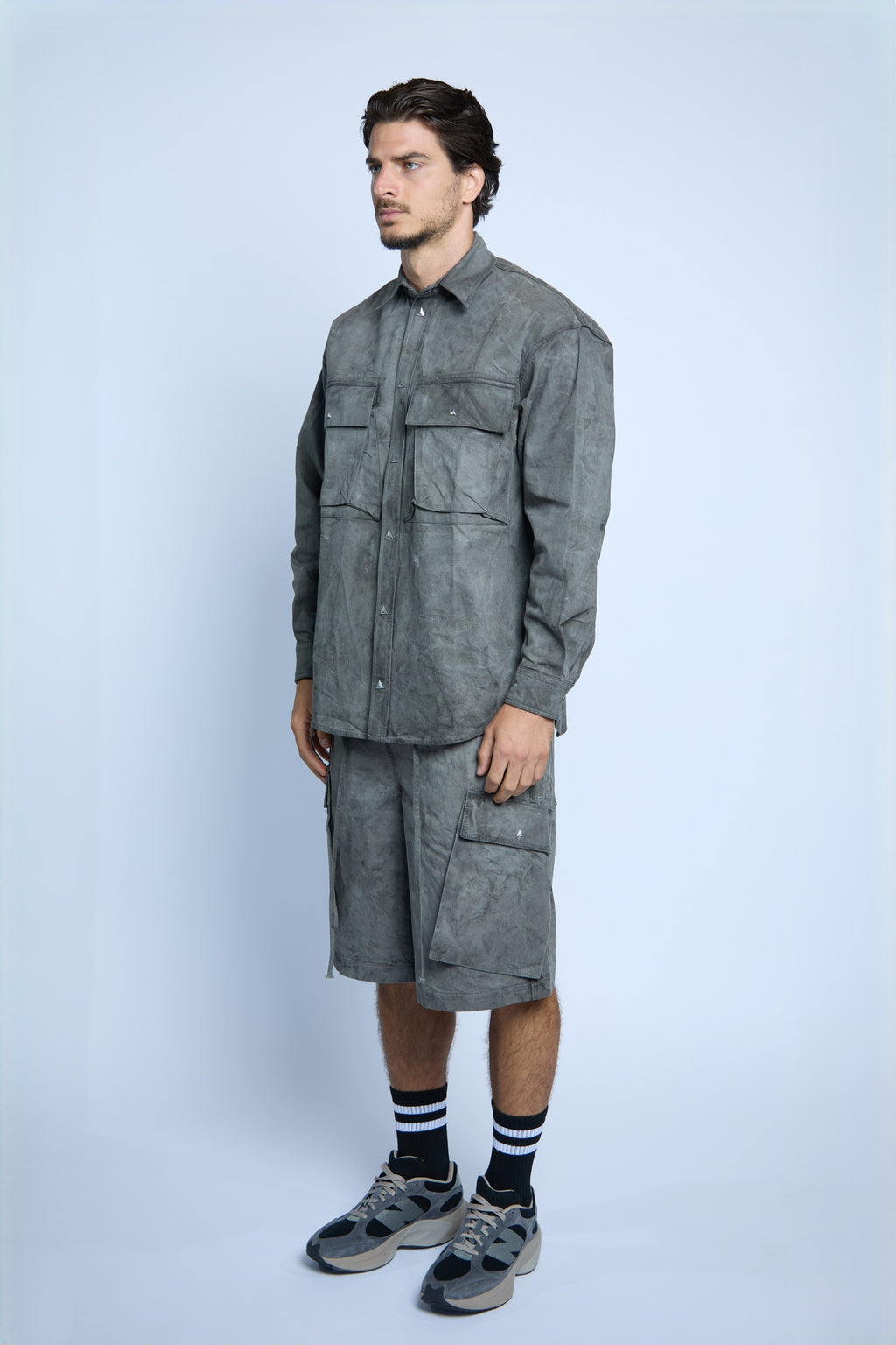 CHAQUETA VAQUERA TEÑIDA DE GRIS