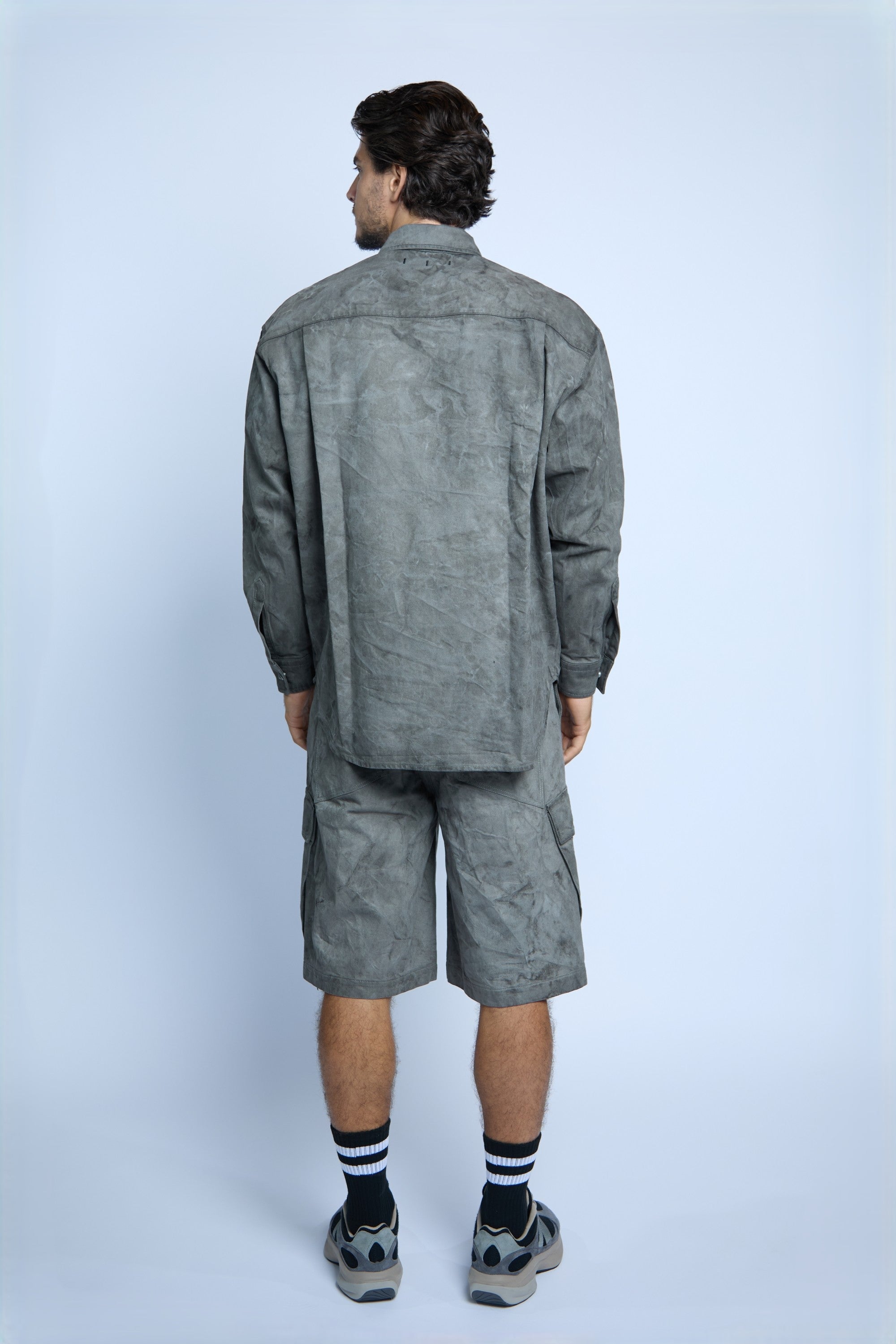 CHAQUETA VAQUERA TEÑIDA DE GRIS