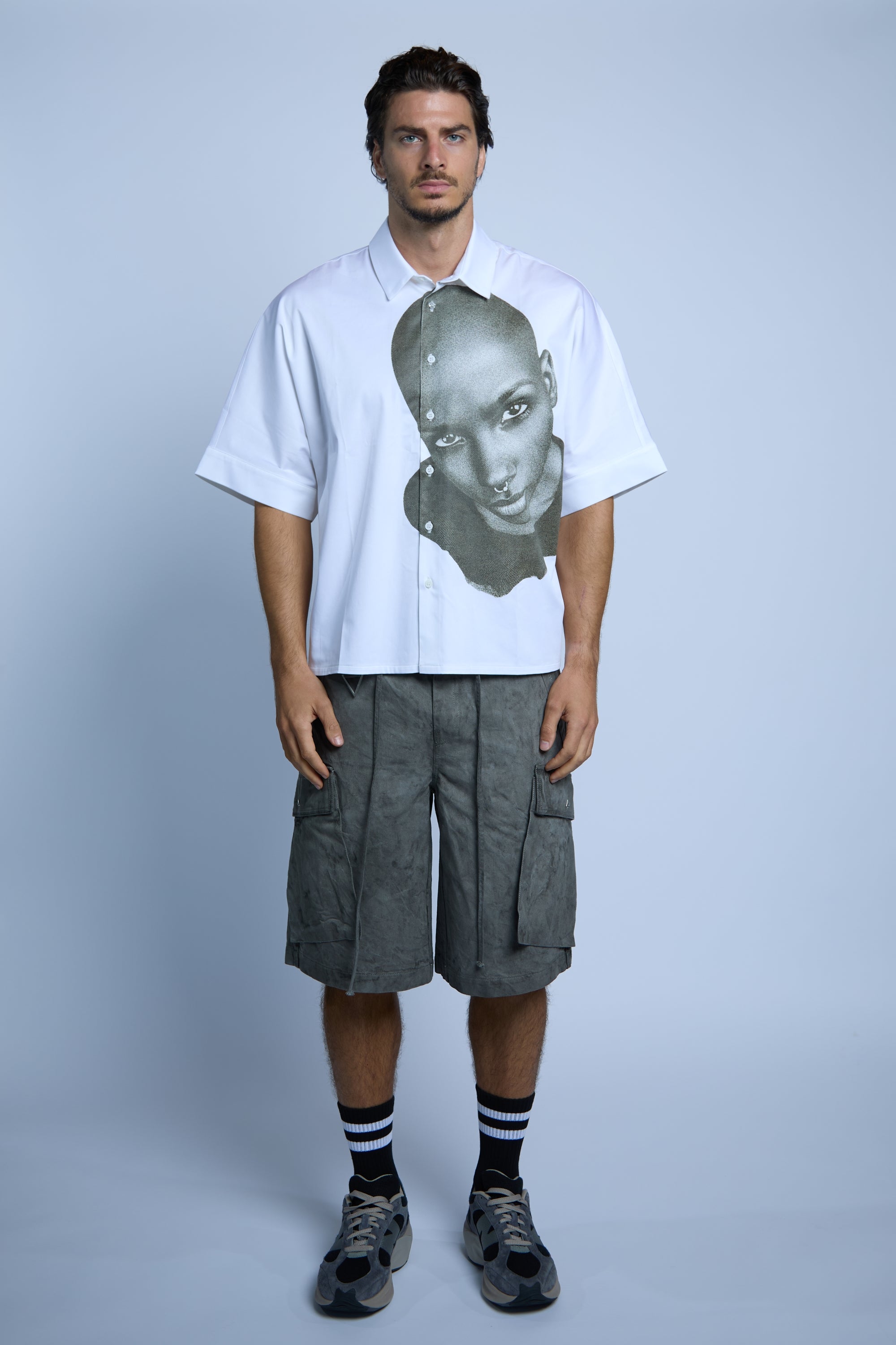 CAMISETA JAPÓN ESTAMPADA BLANCA