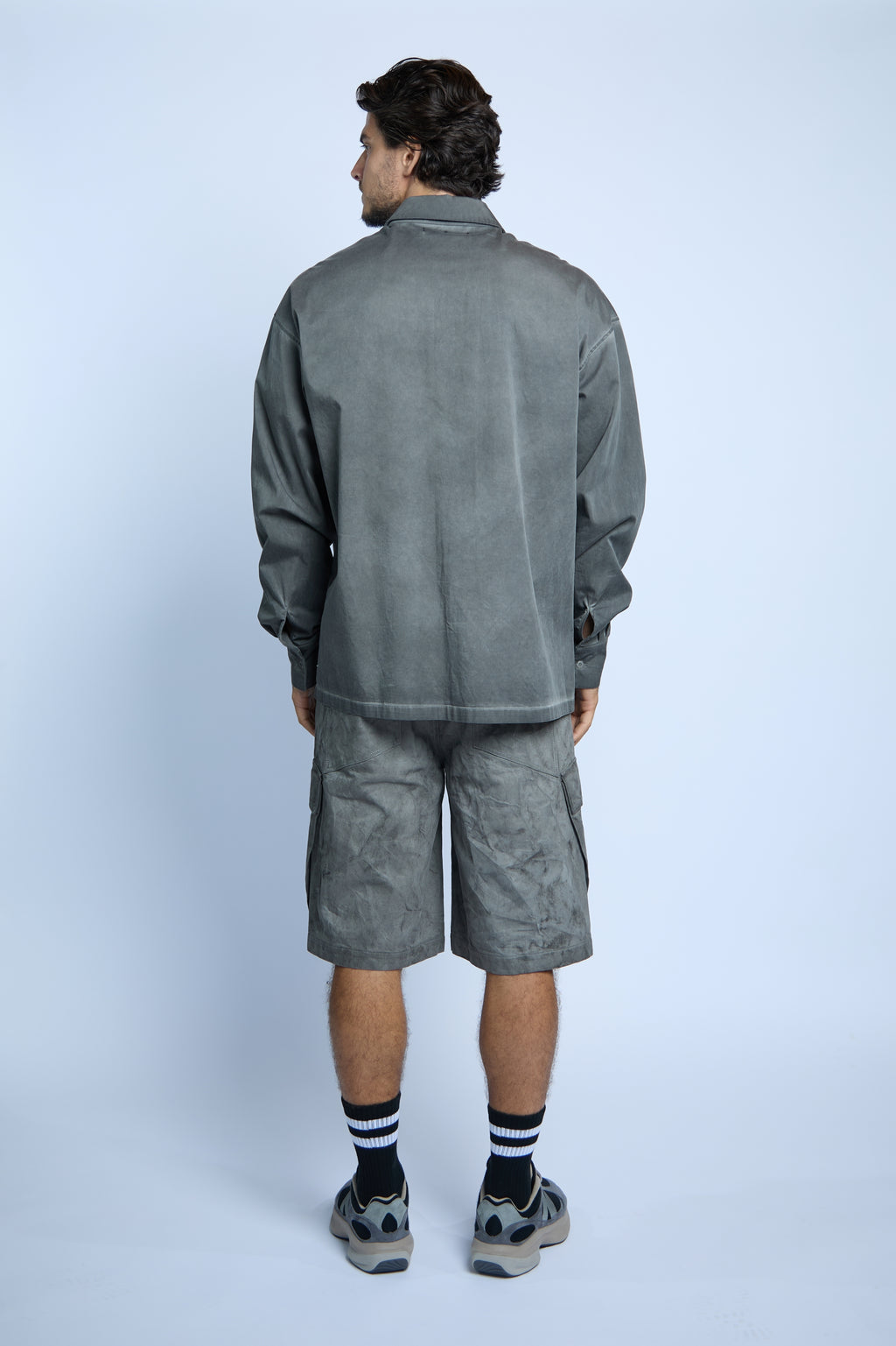 SHIRT BLOM VOPSIT GRAY