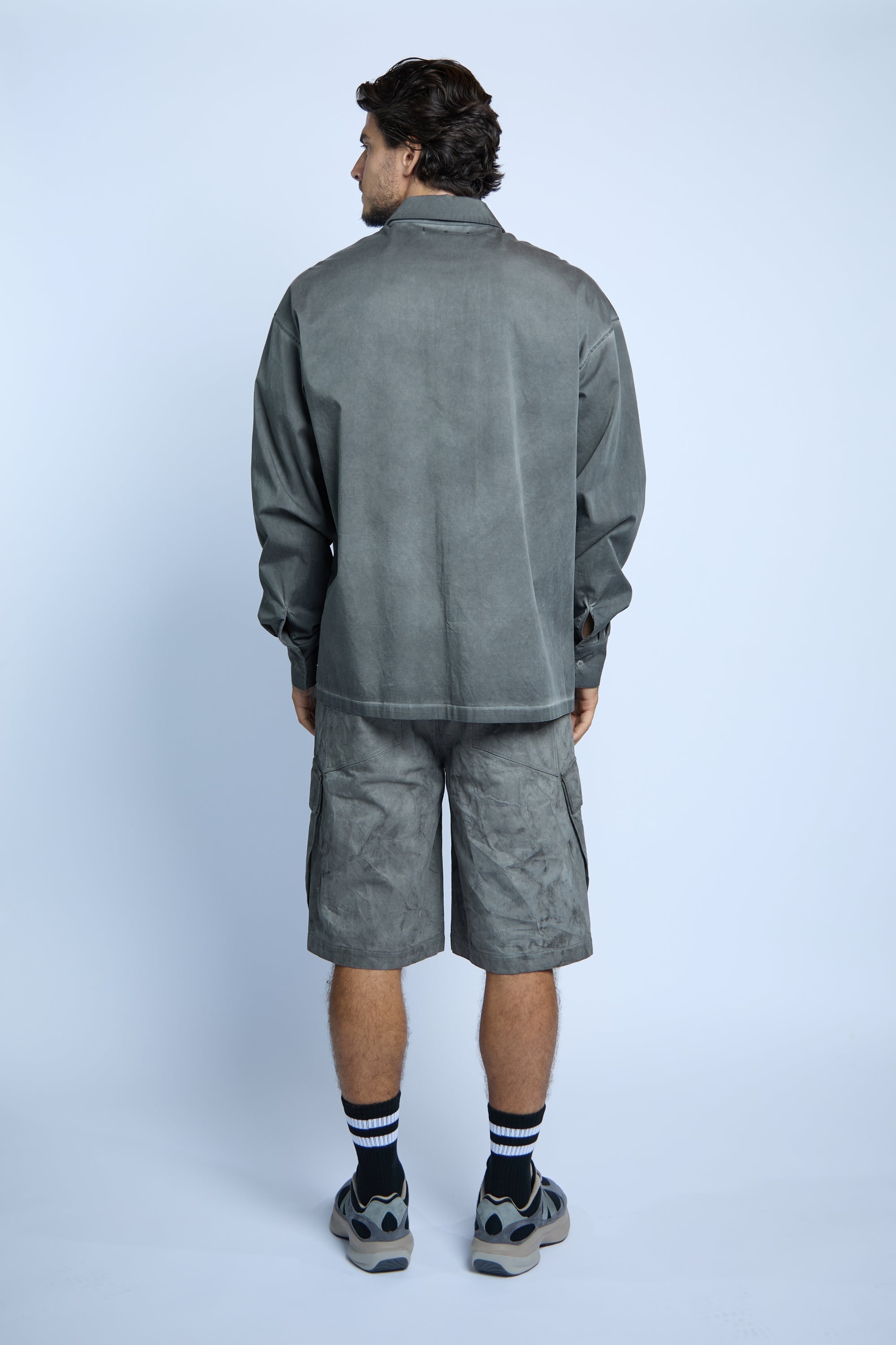 SHIRT BLOM VOPSIT GRAY