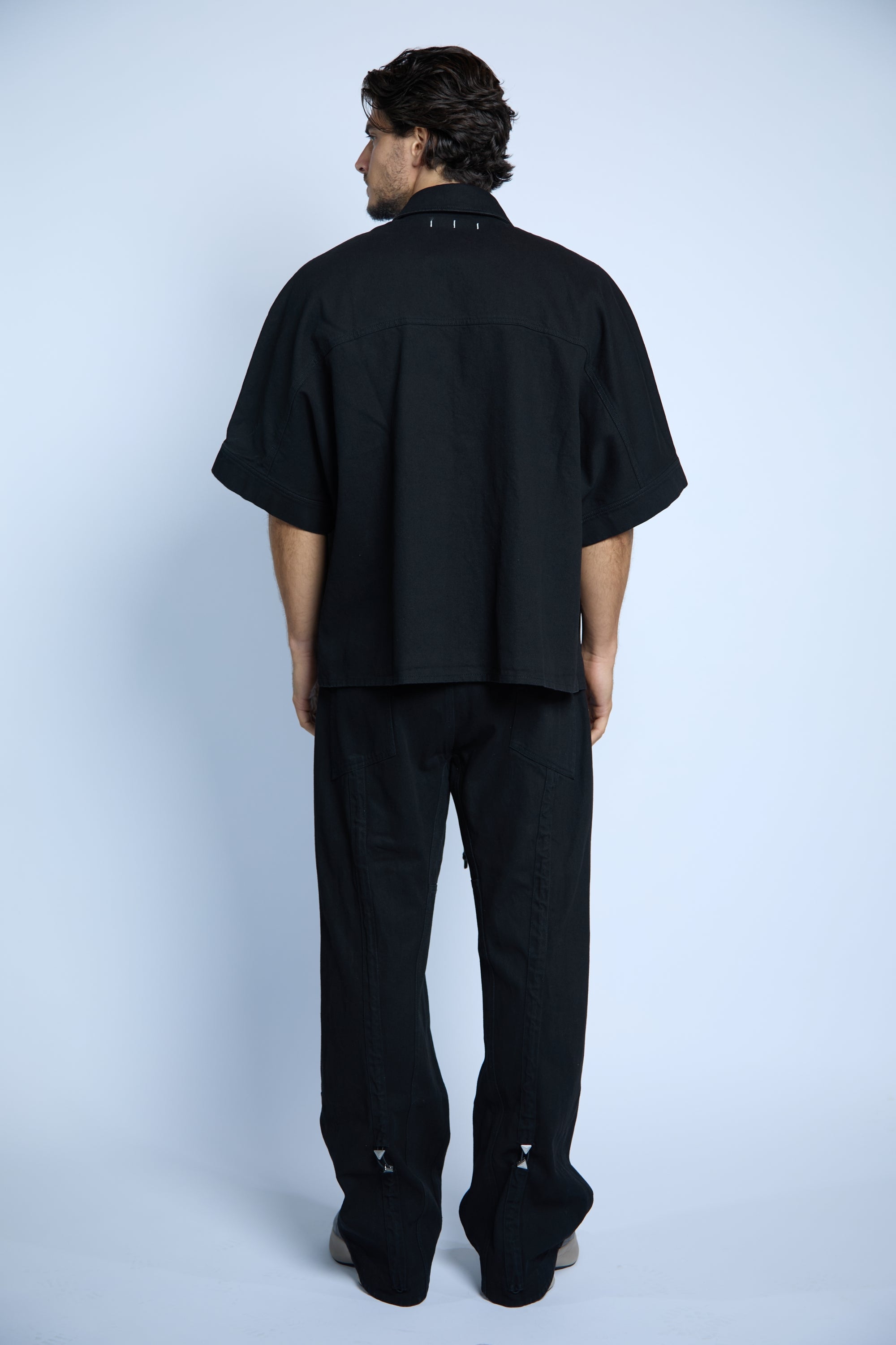 CAMISA VAQUERA NEGRA JAPÓN