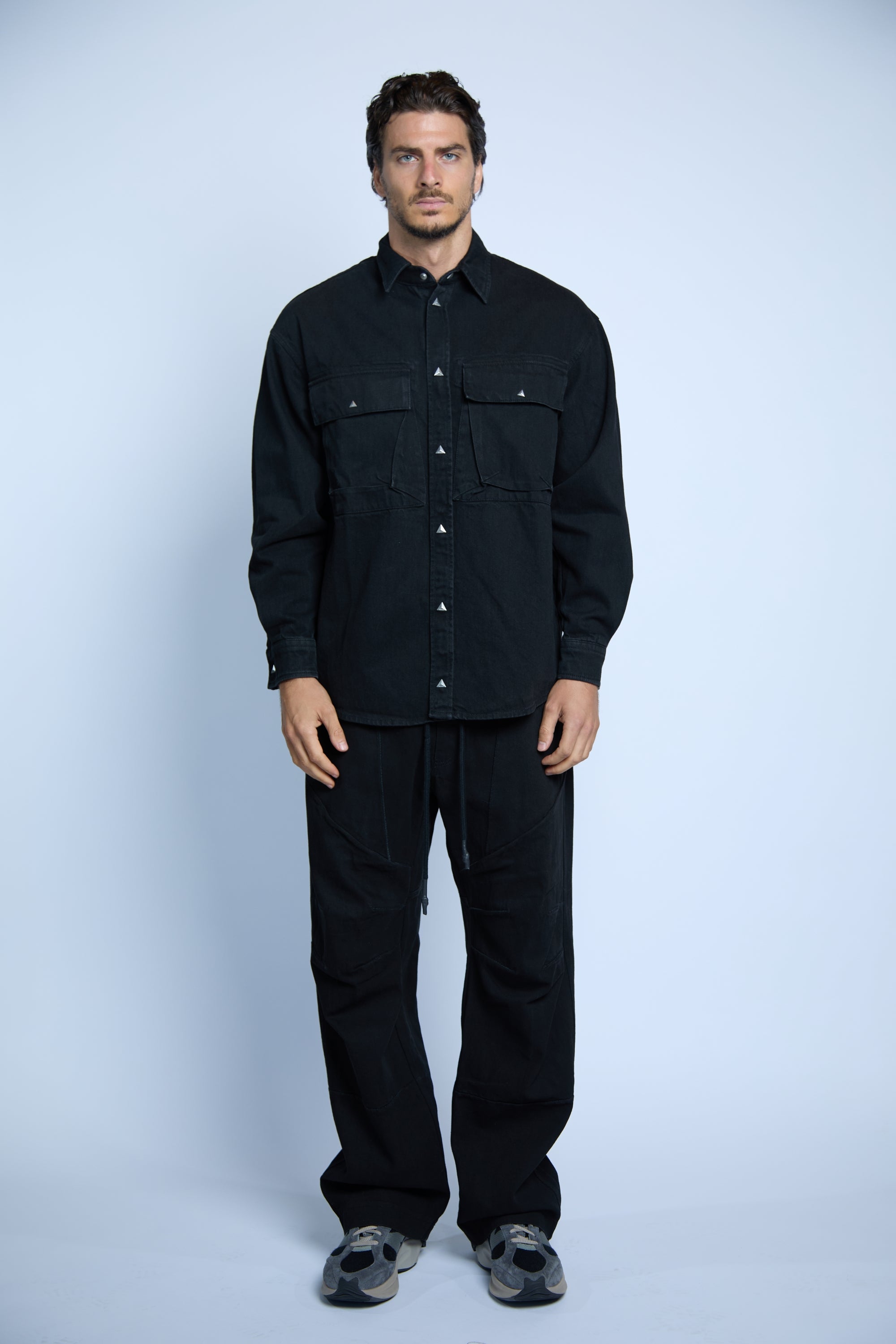 DENIM JACKET BLACK