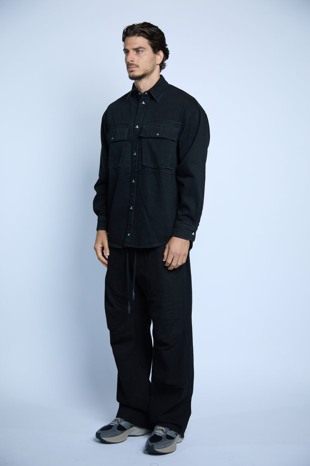 DENIM JACKET BLACK