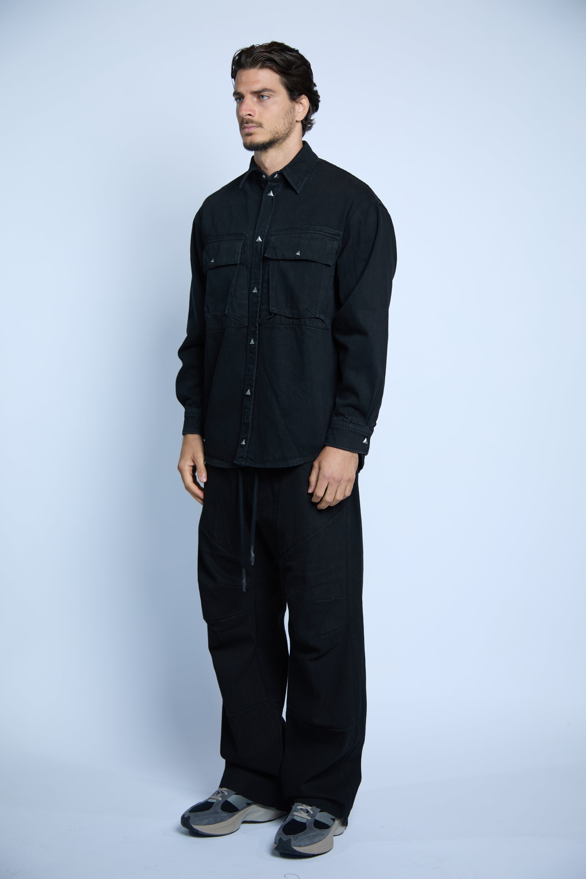 DENIM JACKET BLACK