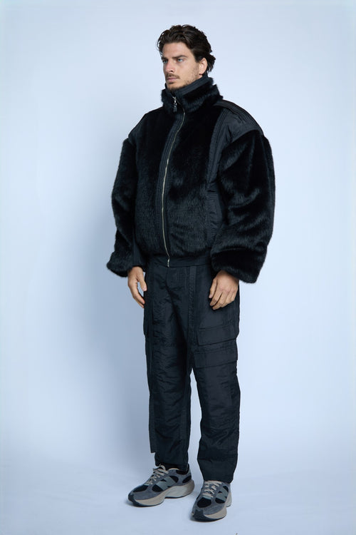 CABELLO NEGRO BOMBER