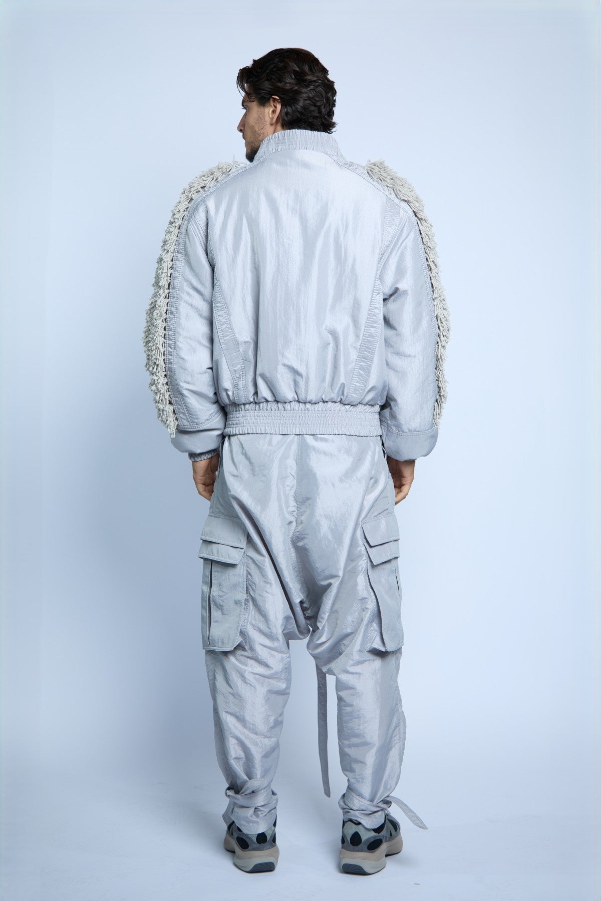 CHAQUETA GLOBO LAVANDA