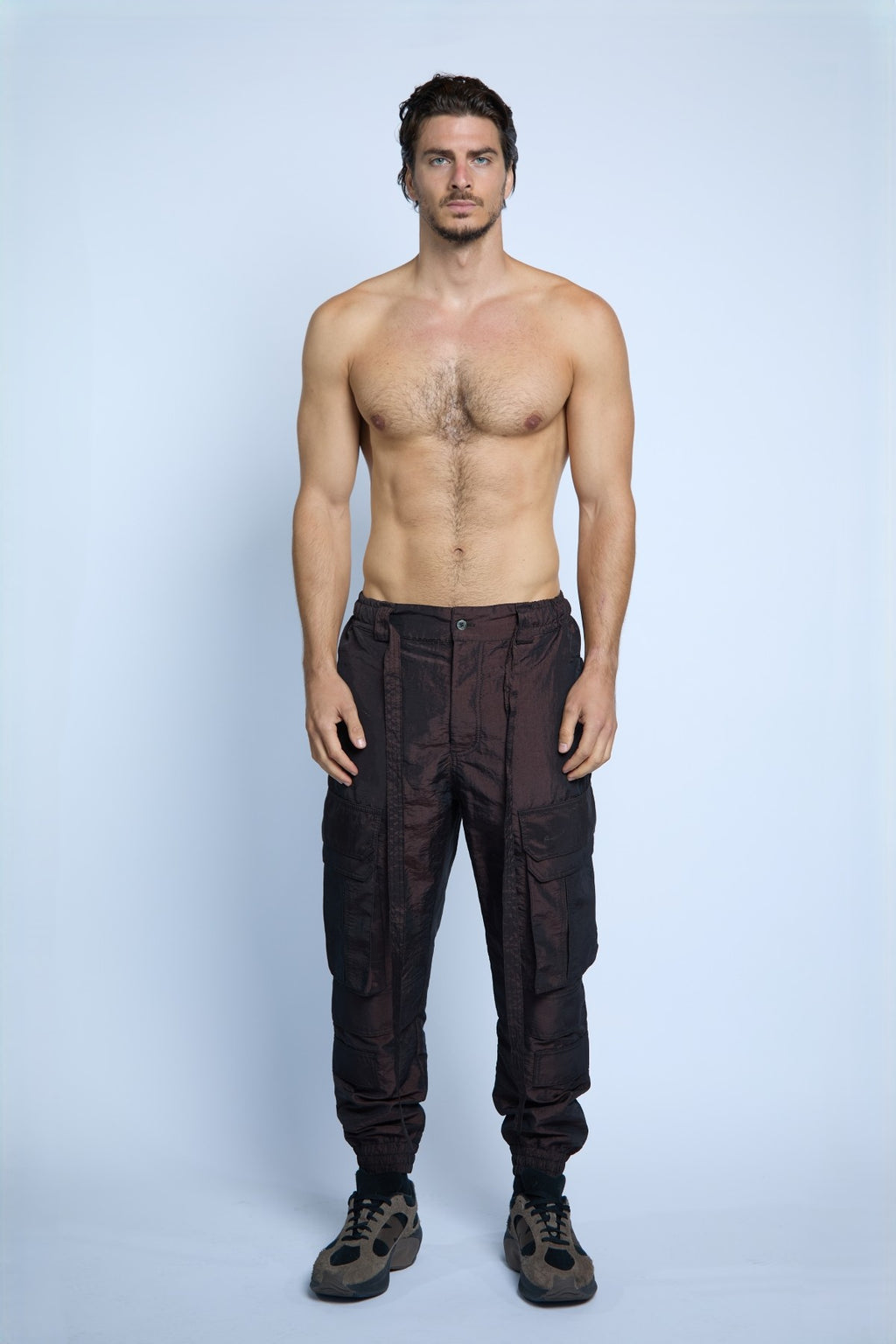 JOGGER RIOS TAFETA BROWN