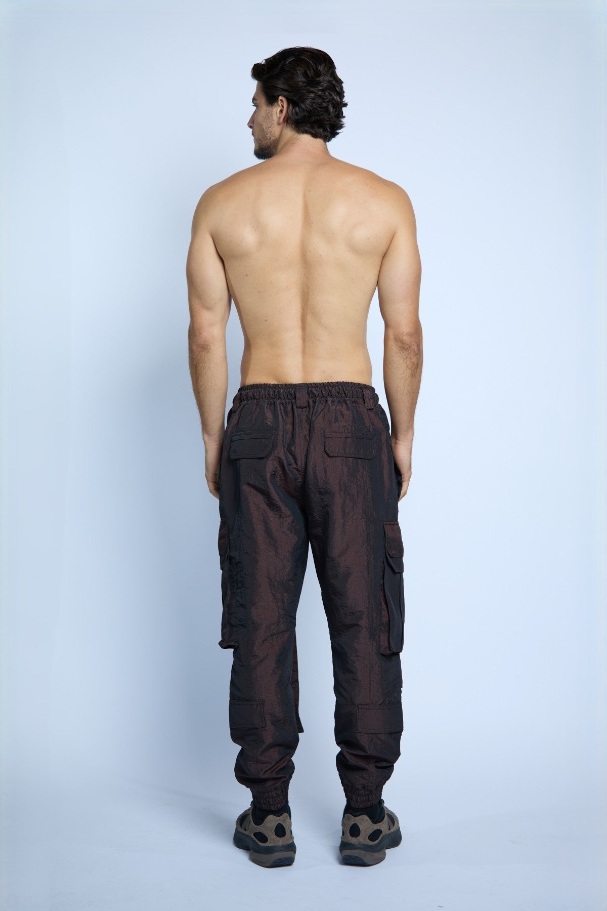 JOGGER RIOS TAFETA BROWN